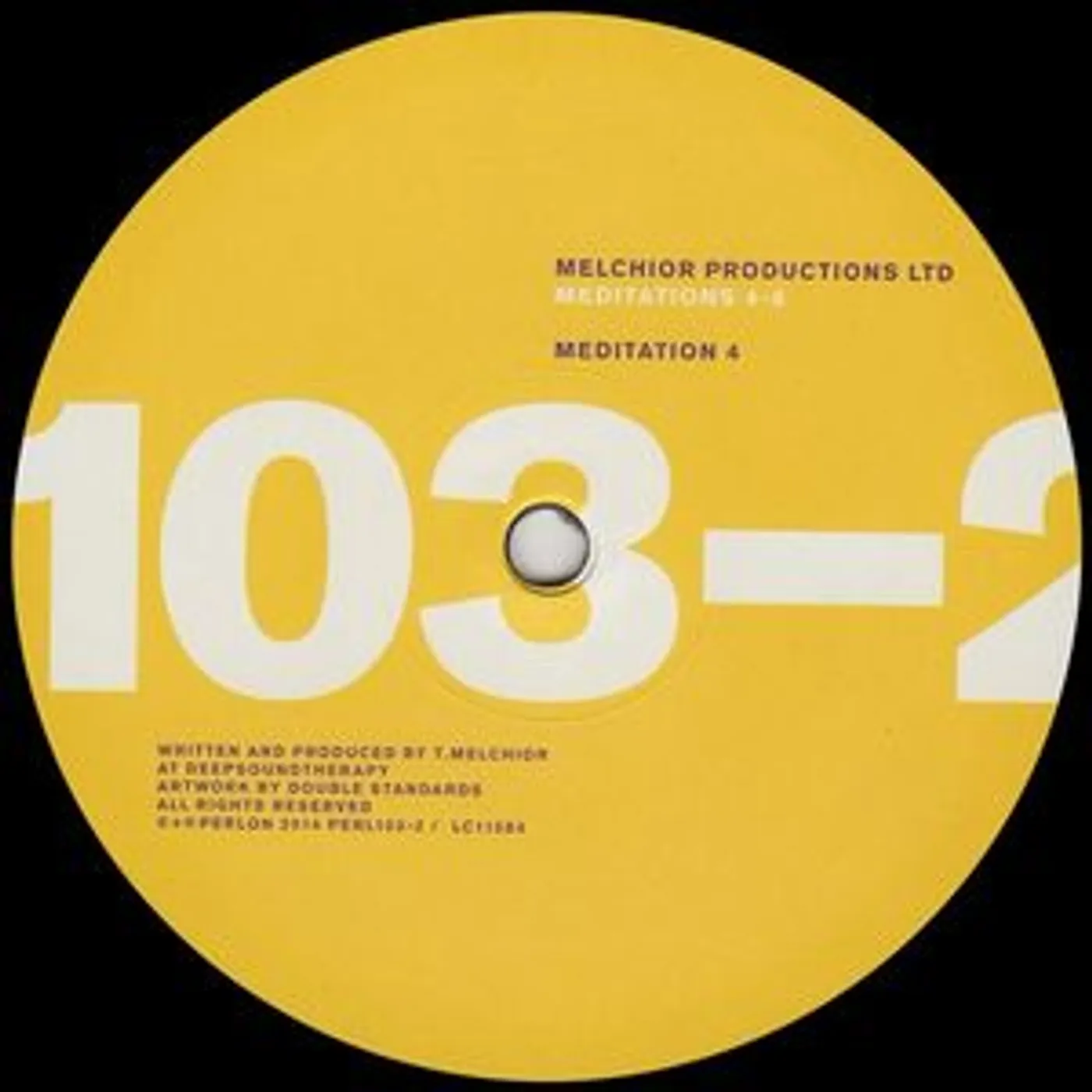 Melchior Productions Meditations 4-6 Vinyl Record