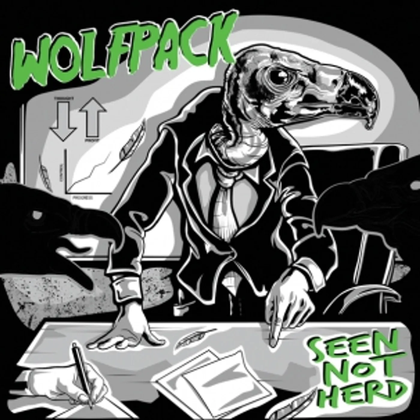 Wolfpack SEEN NOT HERD CD