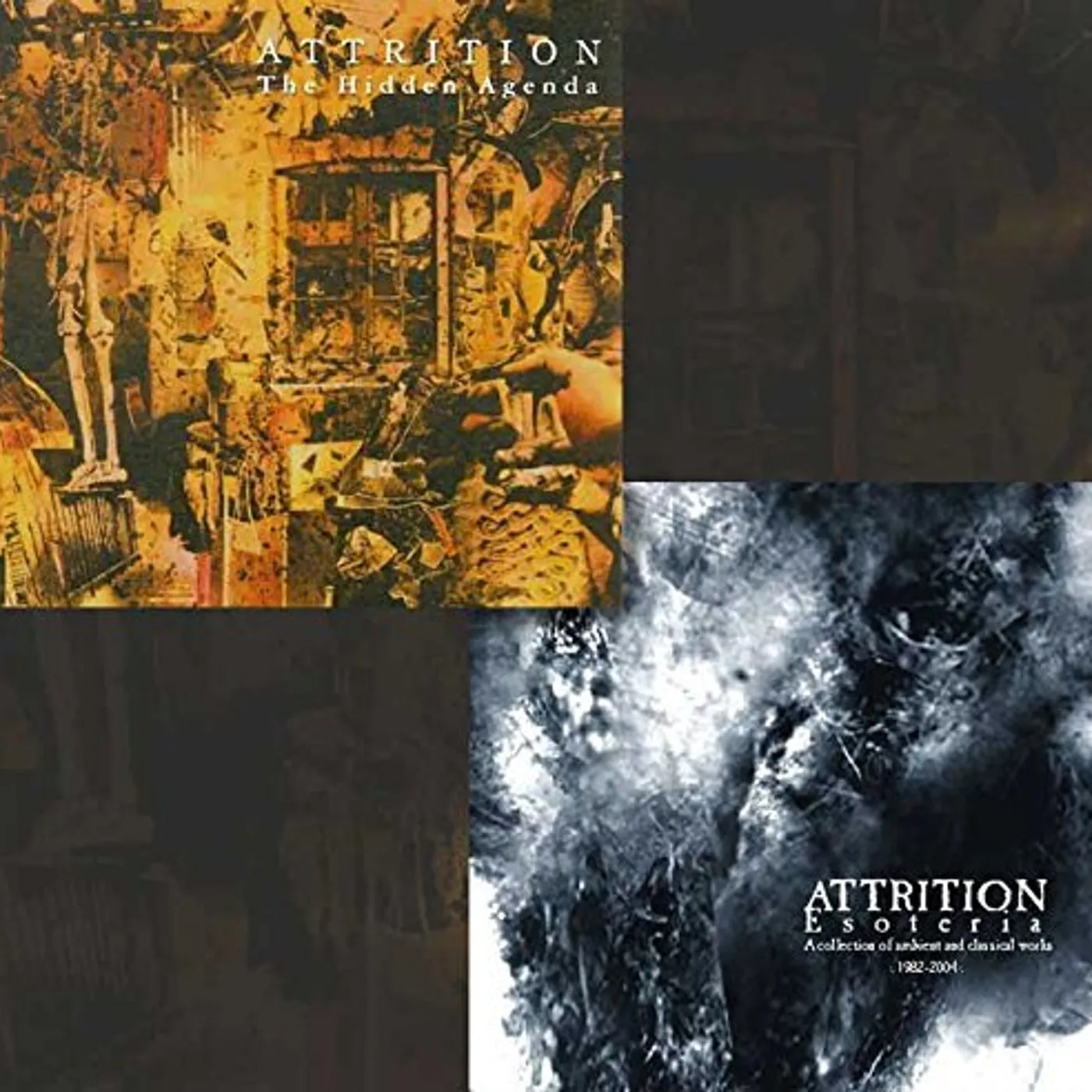 Attrition HIDDEN AGENDA / ESOTERIA CD