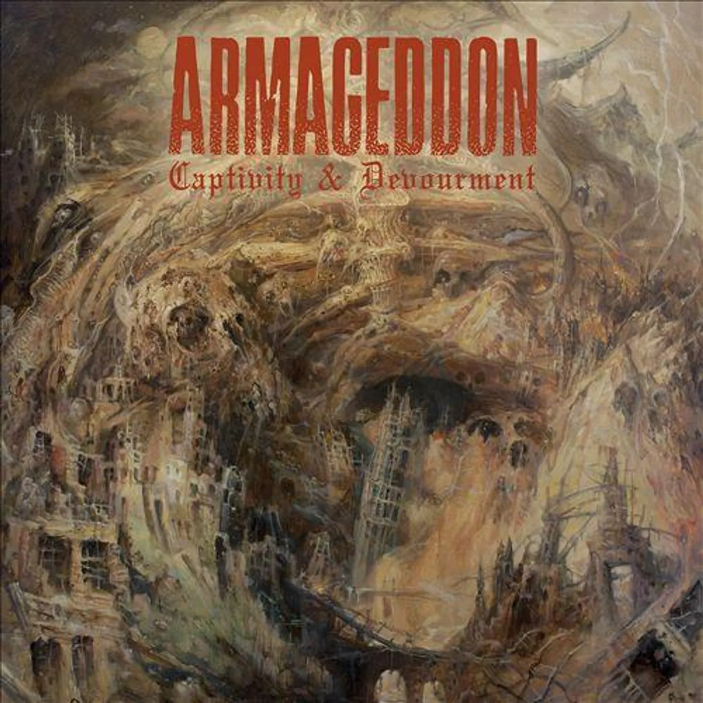 Armageddon CAPTIVITY & DEVOURMENT (UK) (Vinyl)