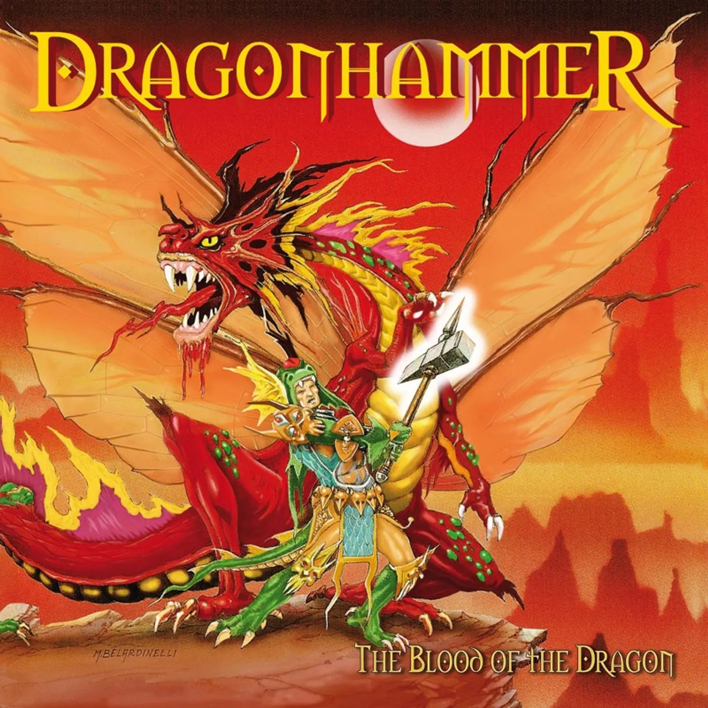 Dragonhammer BLOOD OF THE DRAGON (MMXV EDITION) CD