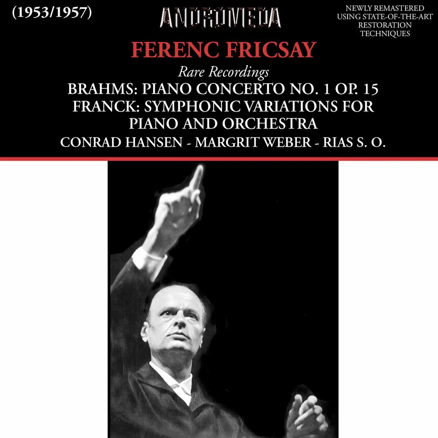 Johannes Brahms KLAVIERKONZERT 1 FRANCK CD