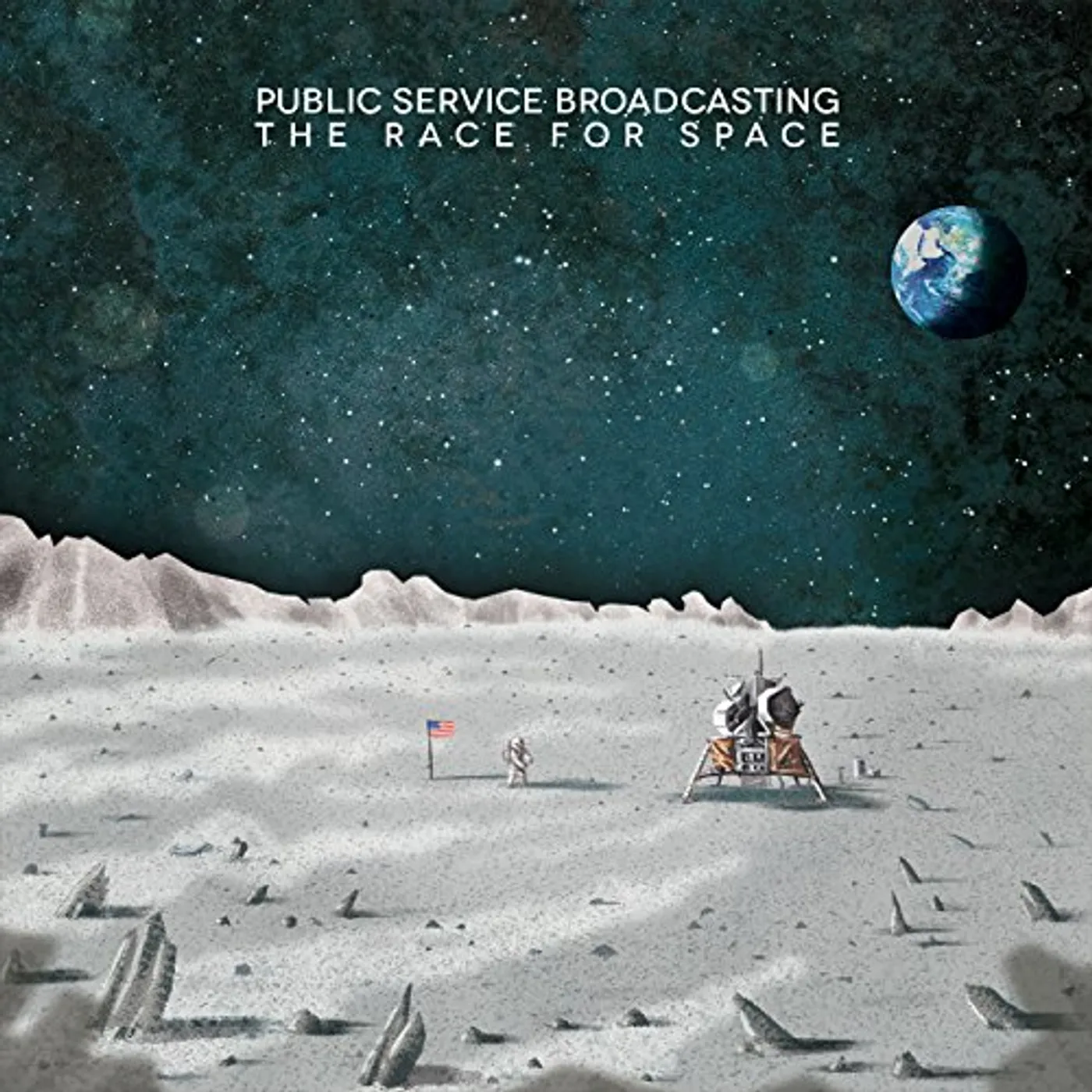 Public Service Broadcasting RACE FOR SPACE Vinyl Record