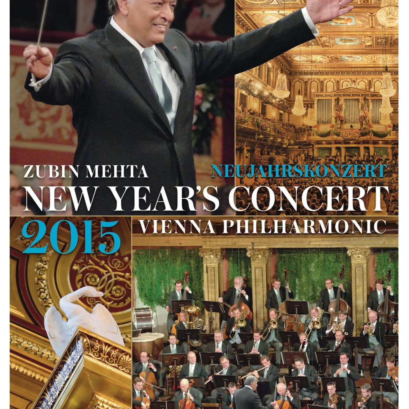 Zubin Mehta NEUJAHRSKONZERT / NEW YEAR'S CONCERT 2015 DVD