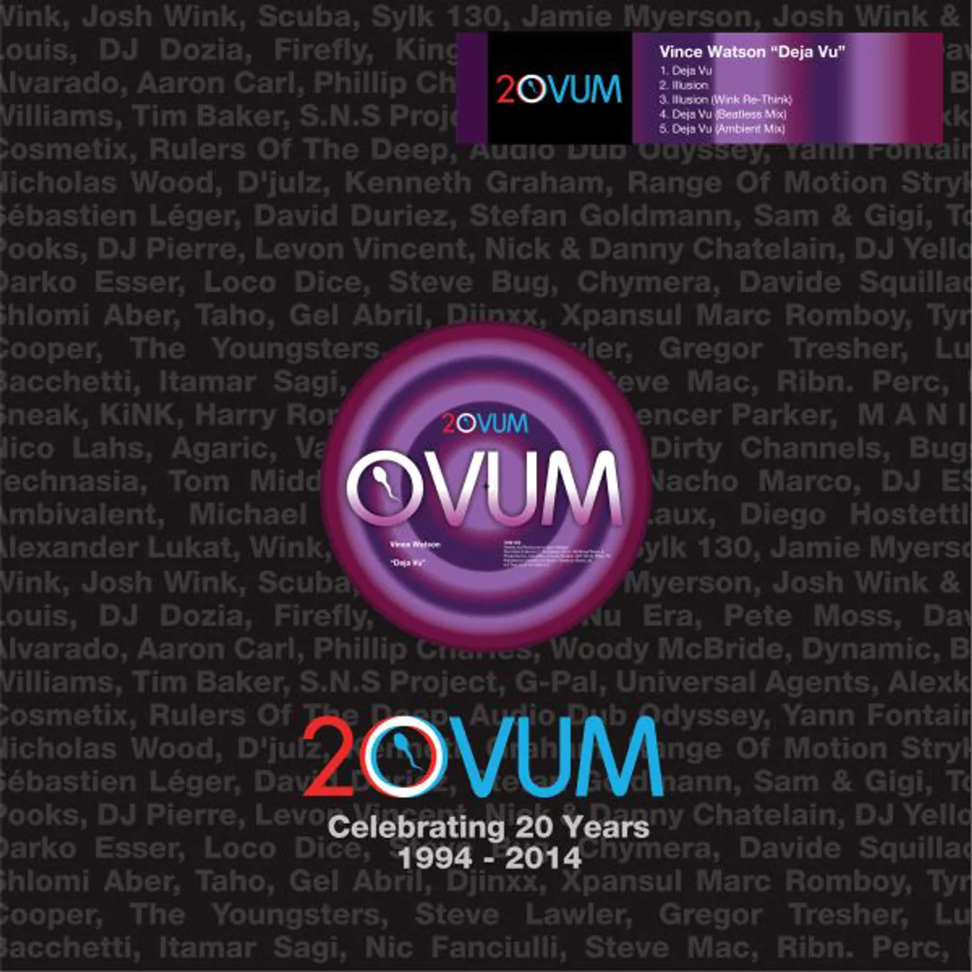 Vince Watson Deja Vu Vinyl Record