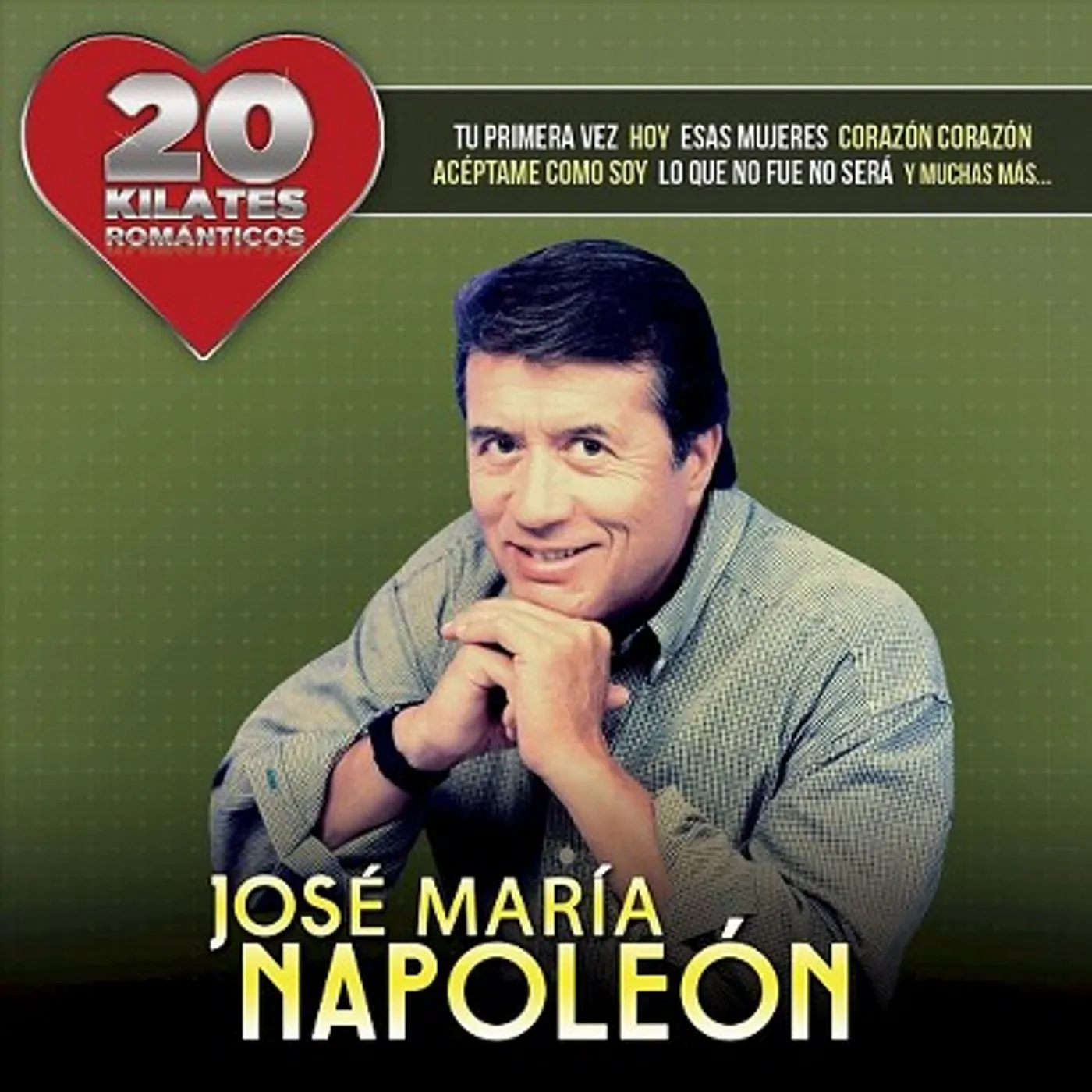 Jose Maria Napoleon 20 KILATES ROMANTICOS CD