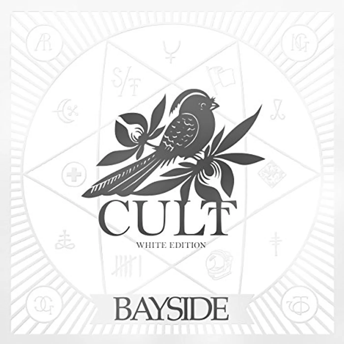 Bayside CULT (WHITE EDITION) Vinyl Record - Gatefold Sleeve