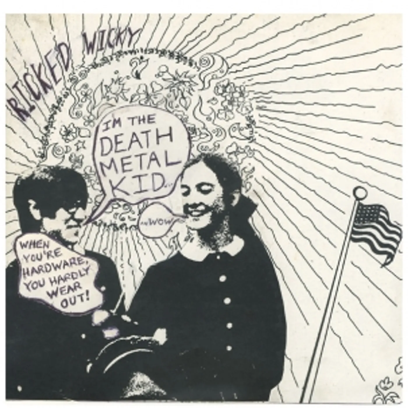 Ricked Wicky DEATH METAL KID (Vinyl)