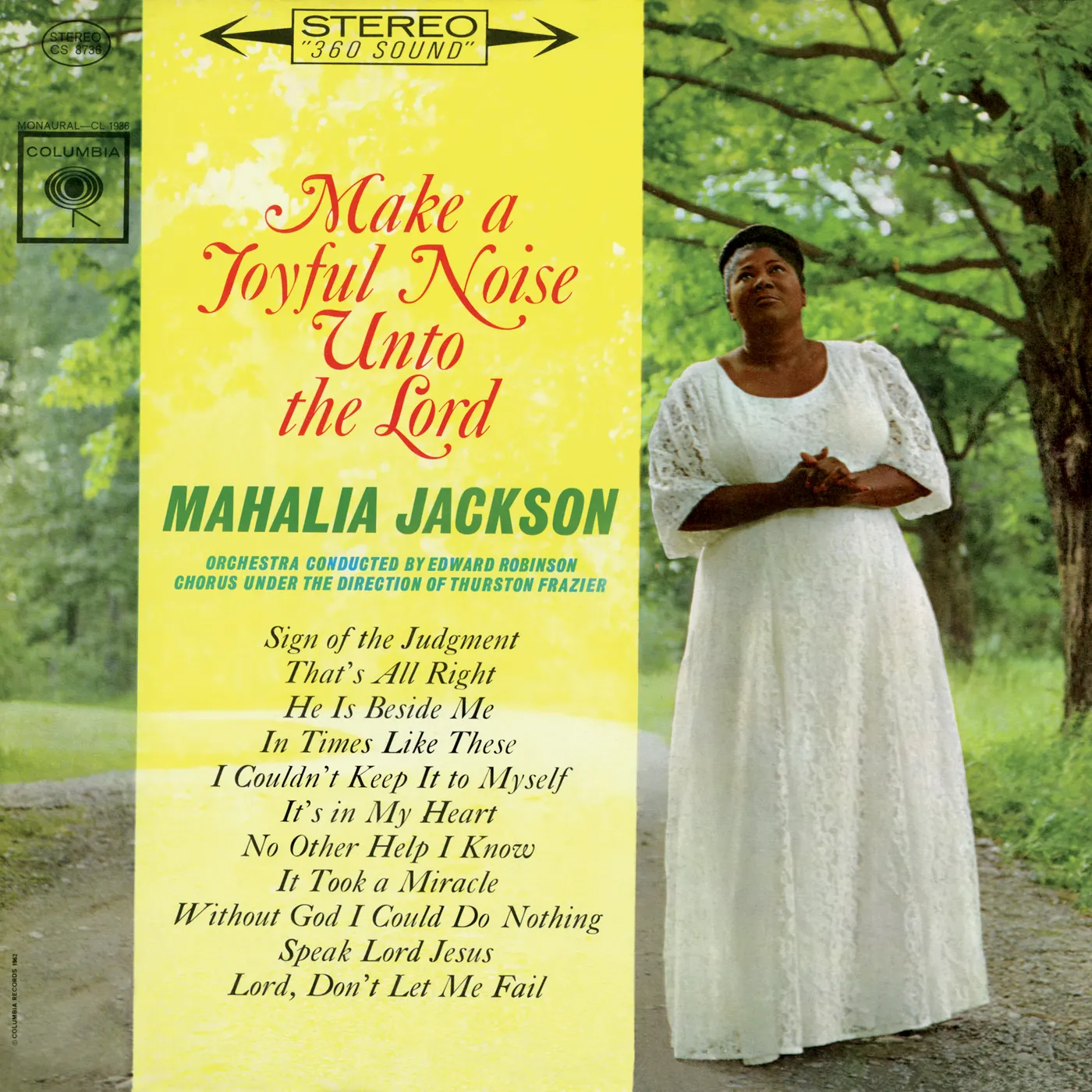 Mahalia Jackson MAKE A JOYFUL NOISE UNTO THE LORD CD