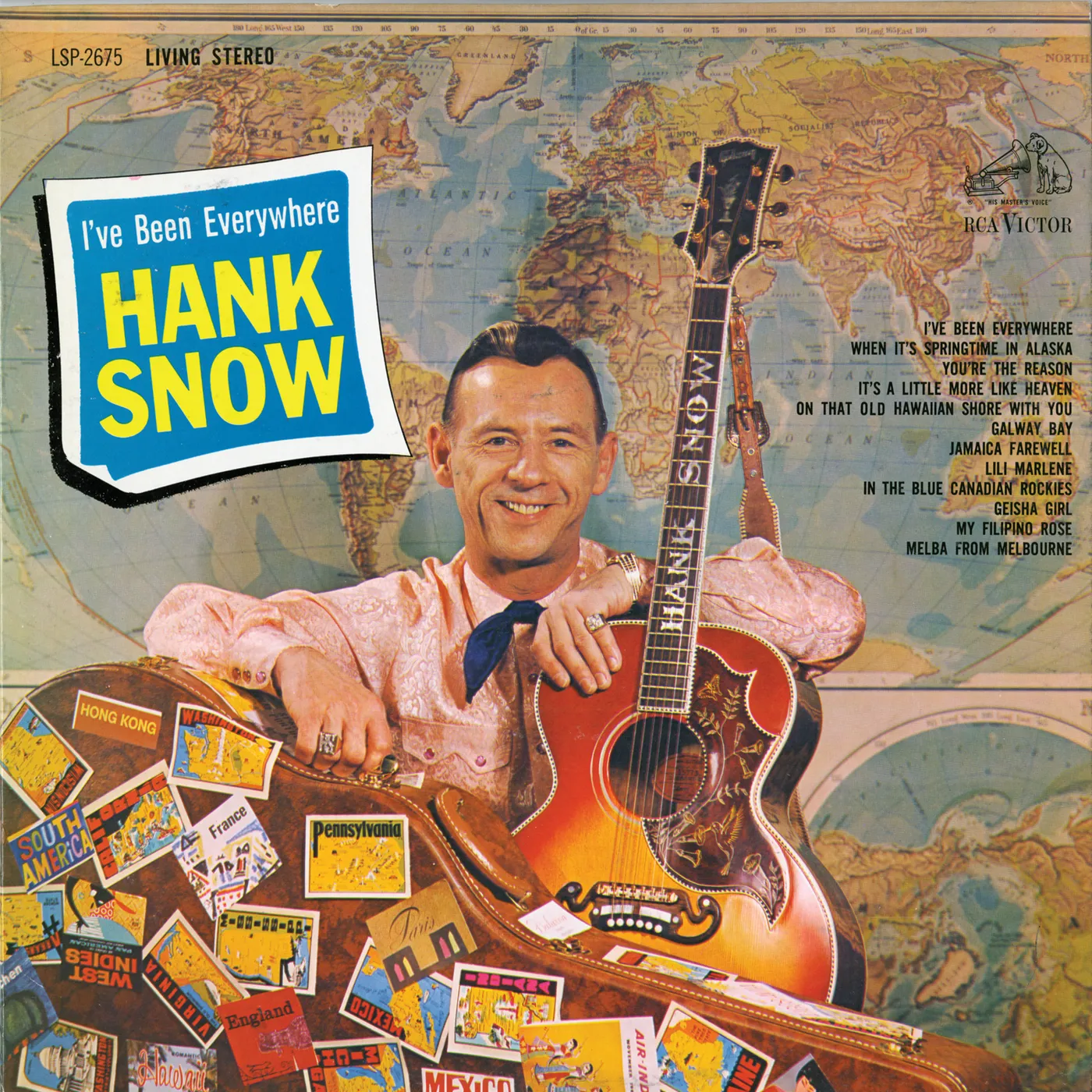 Hank Snow I'VE BEEN EVERYWHERE CD