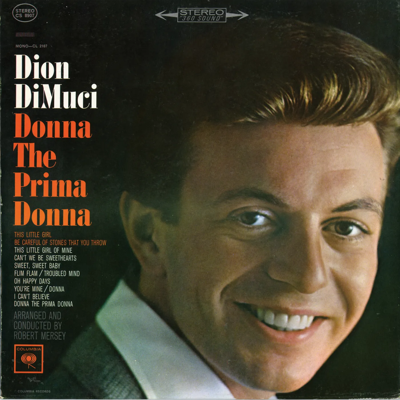 Dion DONNA THE PRIMA DONNA CD