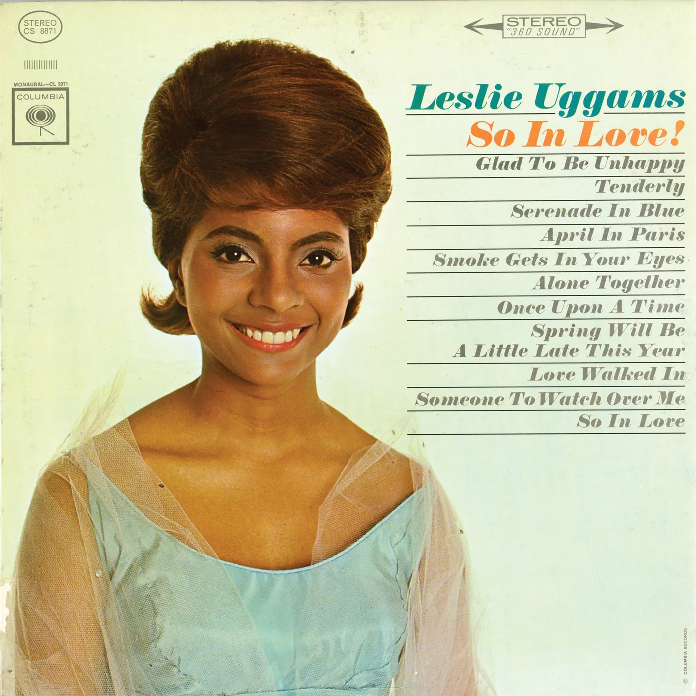 Leslie Uggams SO IN LOVE CD