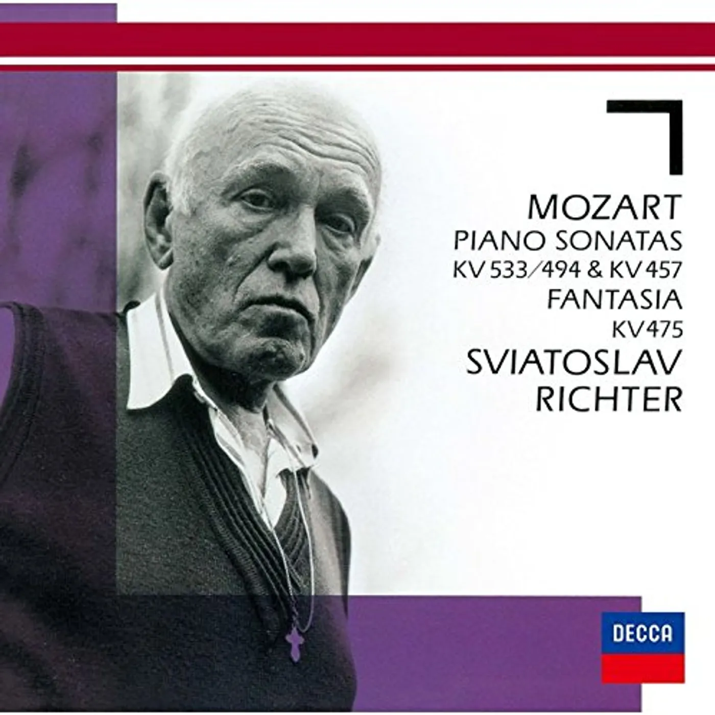Sviatoslav Richter MOZART: PIANO SONATAS NOS. 18 & 14. CD