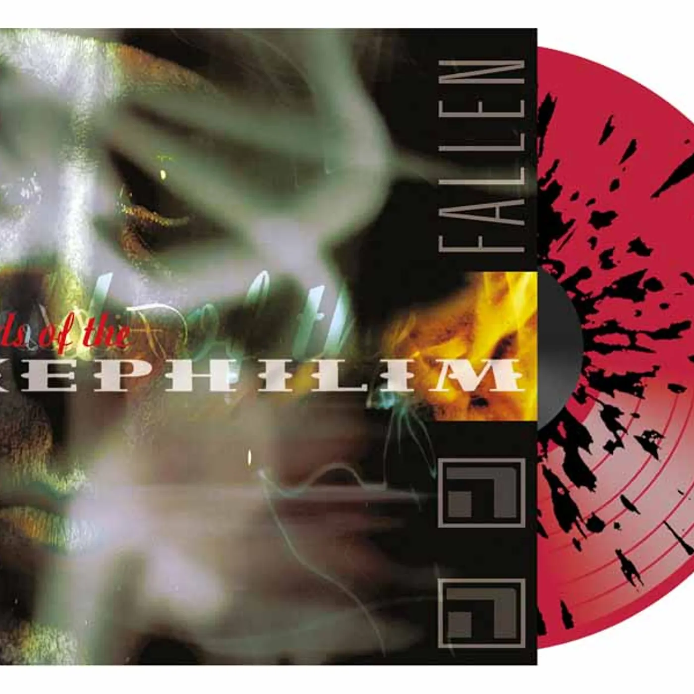 Fields Of The Nephilim FALLEN Vinyl Record - UK Import, Colored Vinyl
