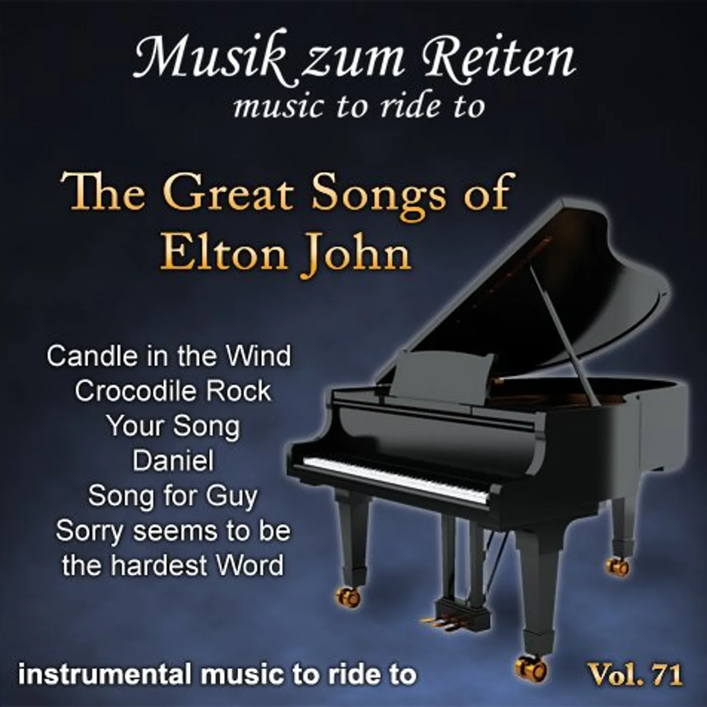 Richard Rossbach GREAT SONGS OF ELTON JOHN CD