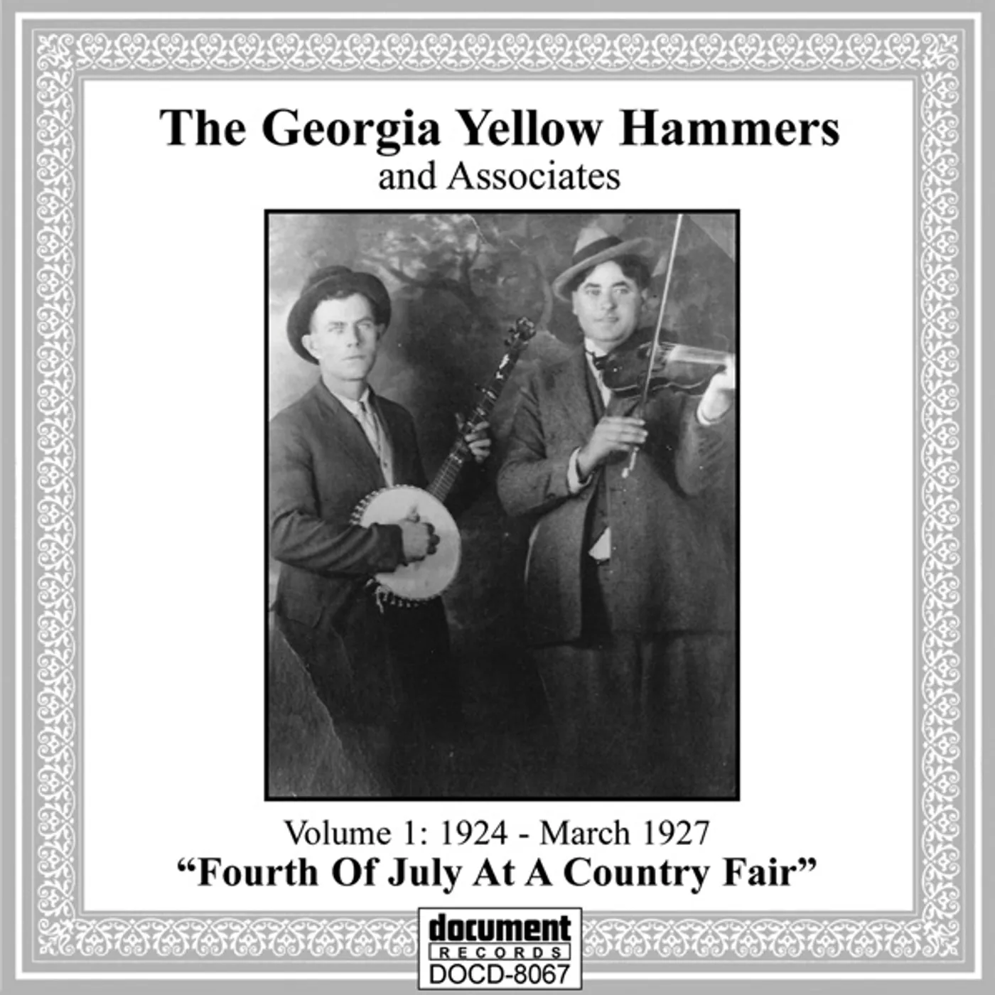 Georgia Yellow Hammers VOL. 1: FOURTH OF JULY AT A COUNTRY FAIR CD