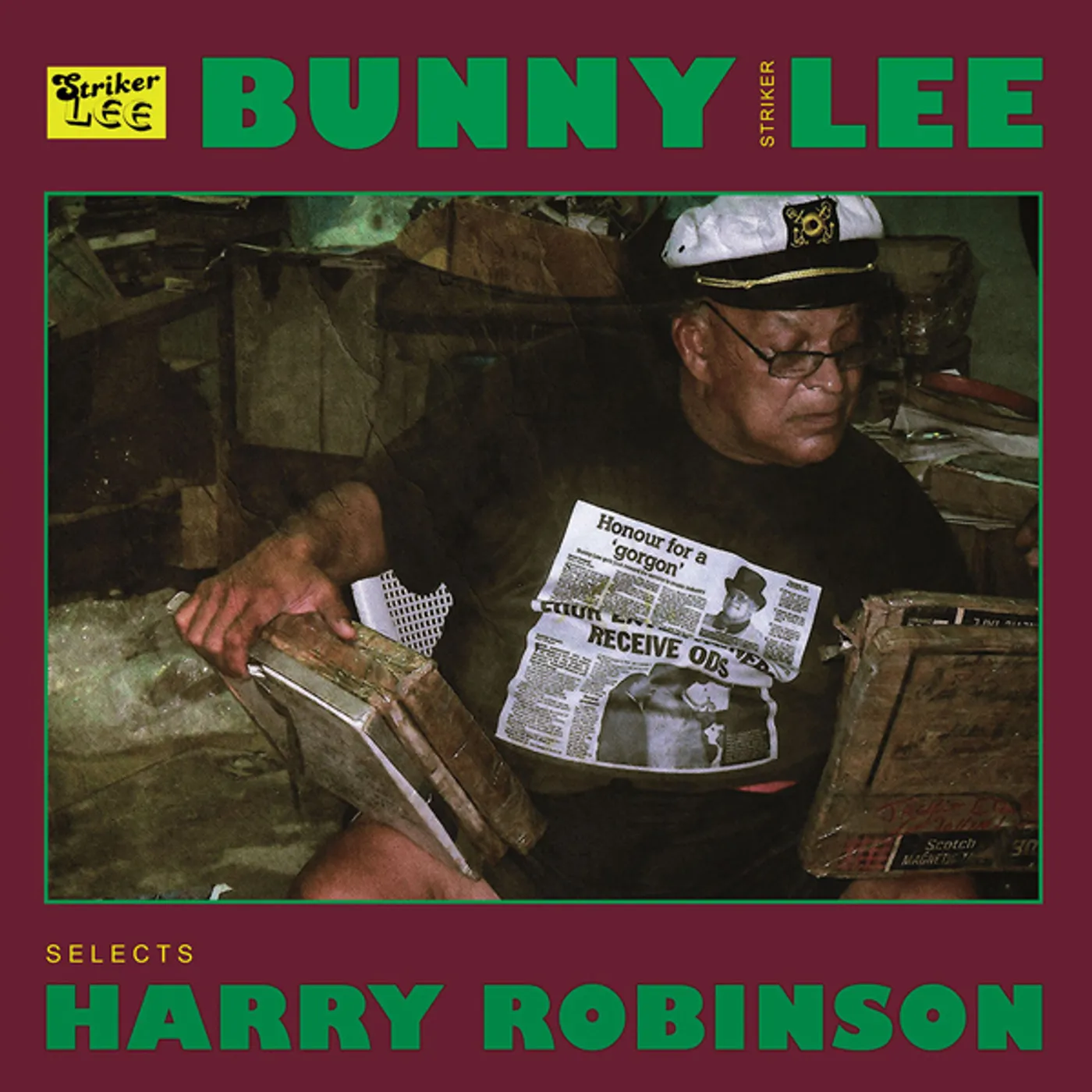 BUNNY STRIKER LEE SELECTS HARRY ROBINSON / VARIOUS Vinyl Record