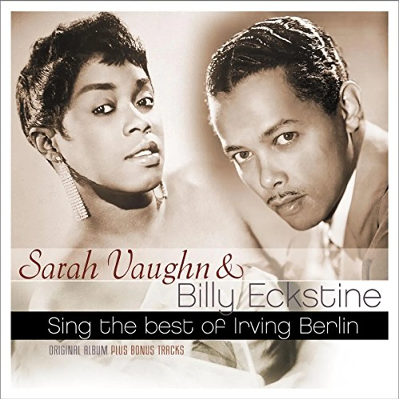 Sarah Vaughan Billy Eckstine SING THE BEST OF IRVING BERLIN Vinyl Record