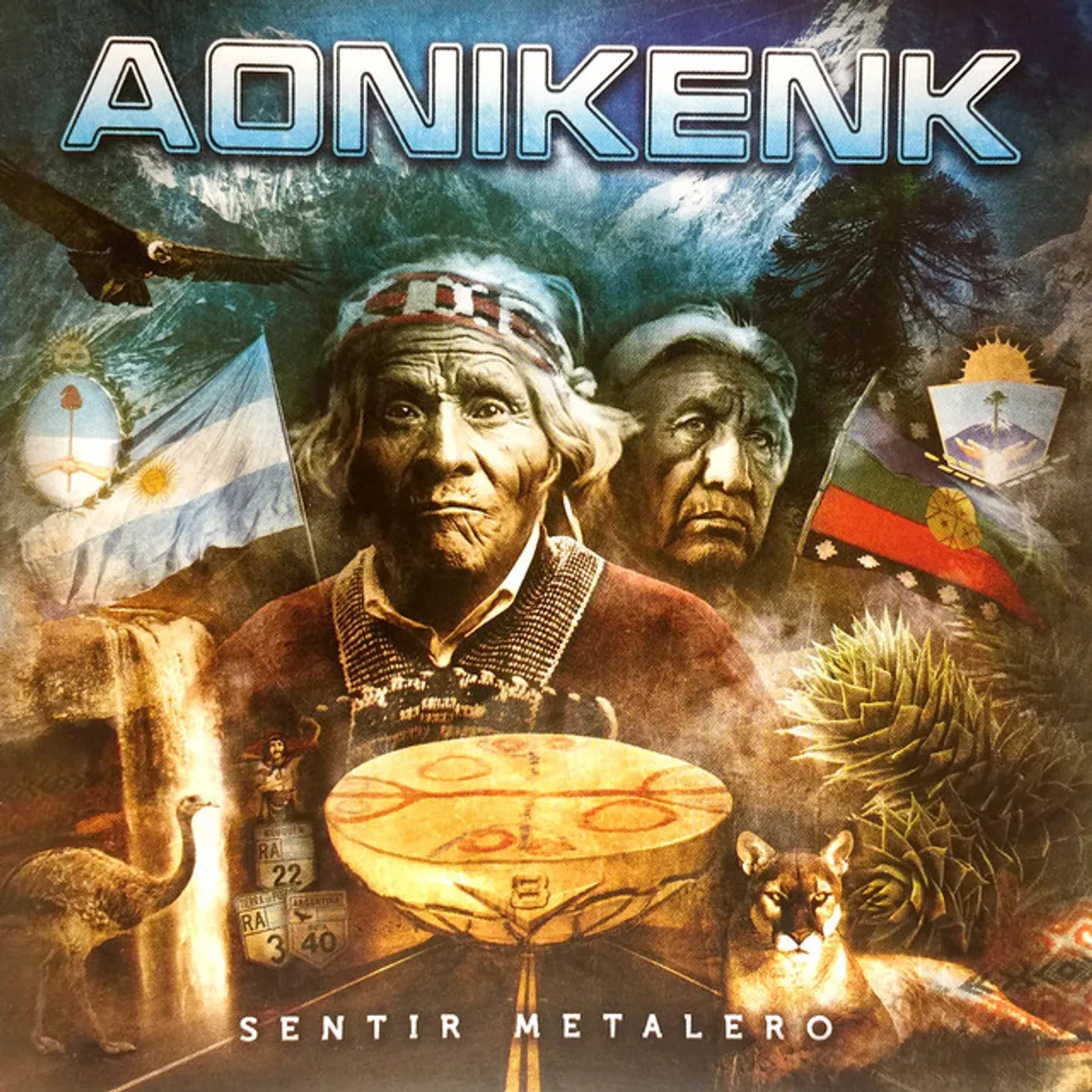 Aonikenk SENTIR METALERO CD