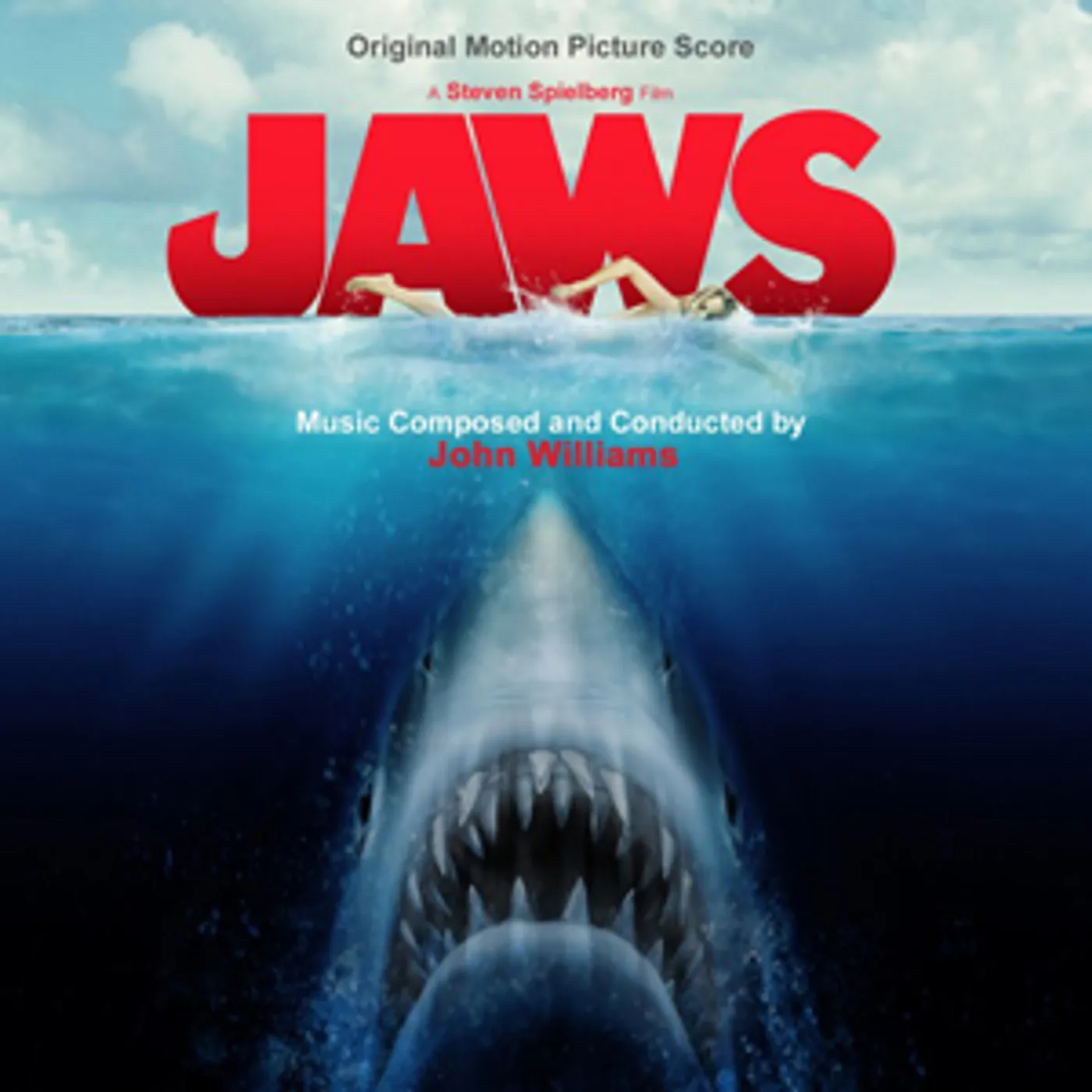 John Williams  JAWS / Original Soundtrack Vinyl Record
