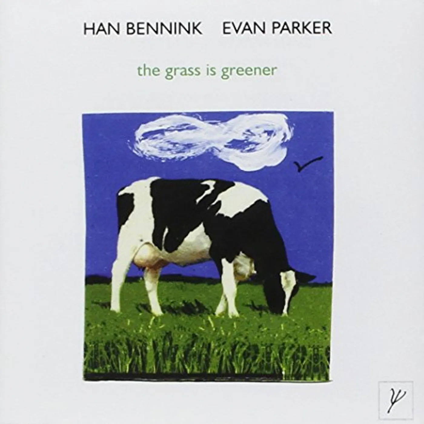 Evan Parker WITH HAN BENNINK-THE GRASS IS GREENER CD