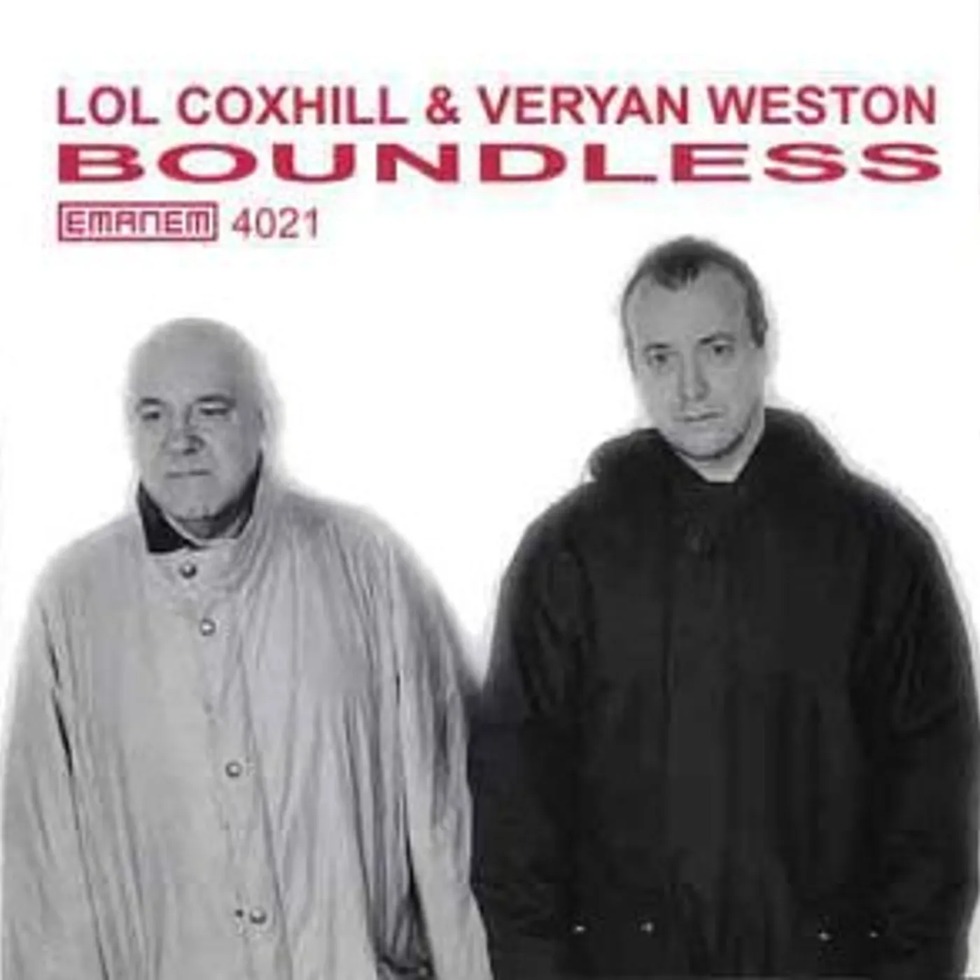 Lol Coxhill BOUNDLESS WITH VERYAN WESTON CD