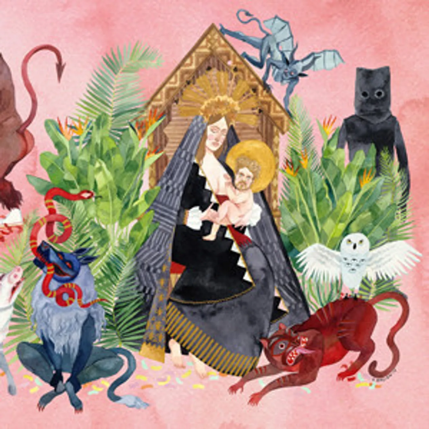 Father John Misty I LOVE YOU HONEYBEAR Vinyl Record