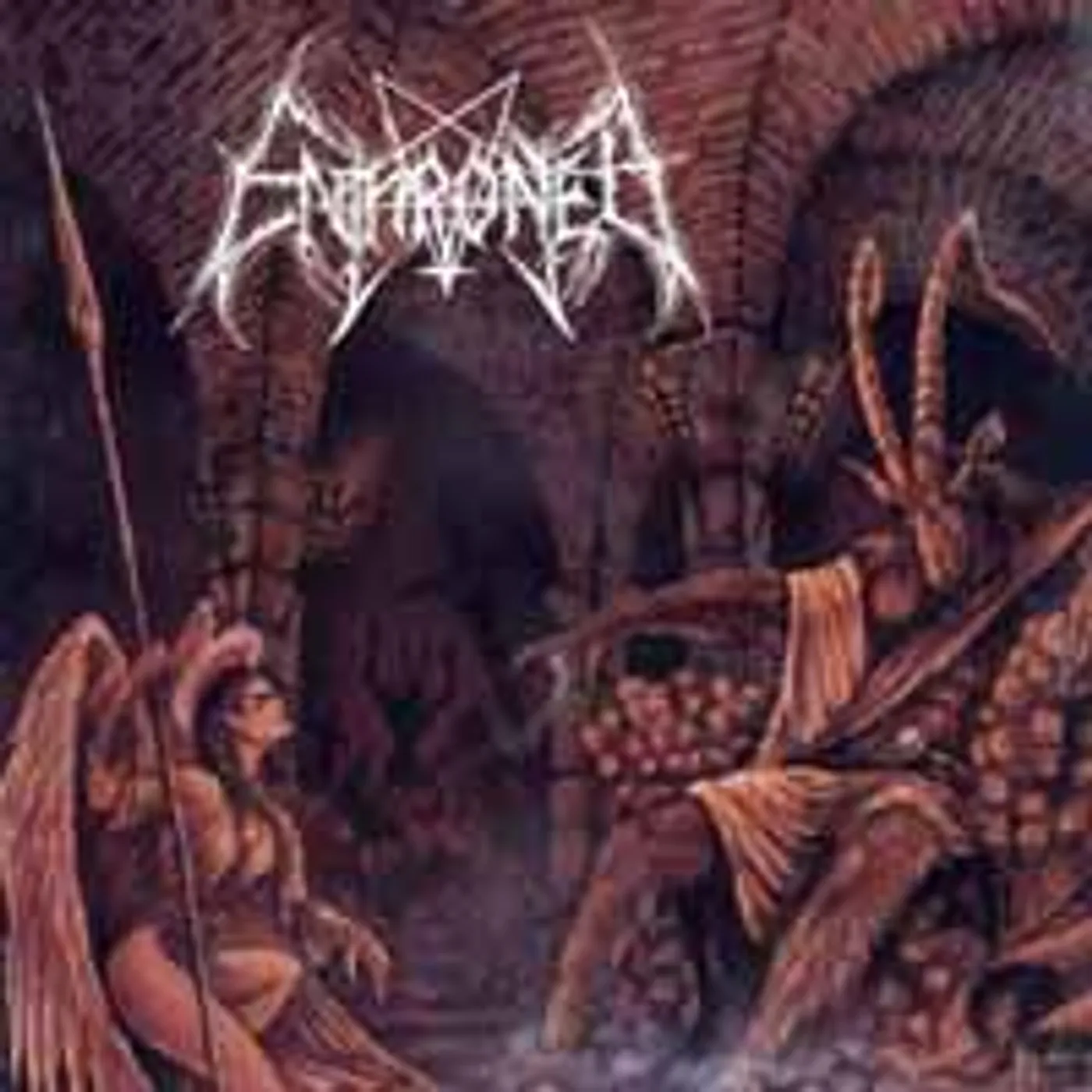 Enthroned TOWARDS THE SKULL THRONE OF SATAN Vinyl Record