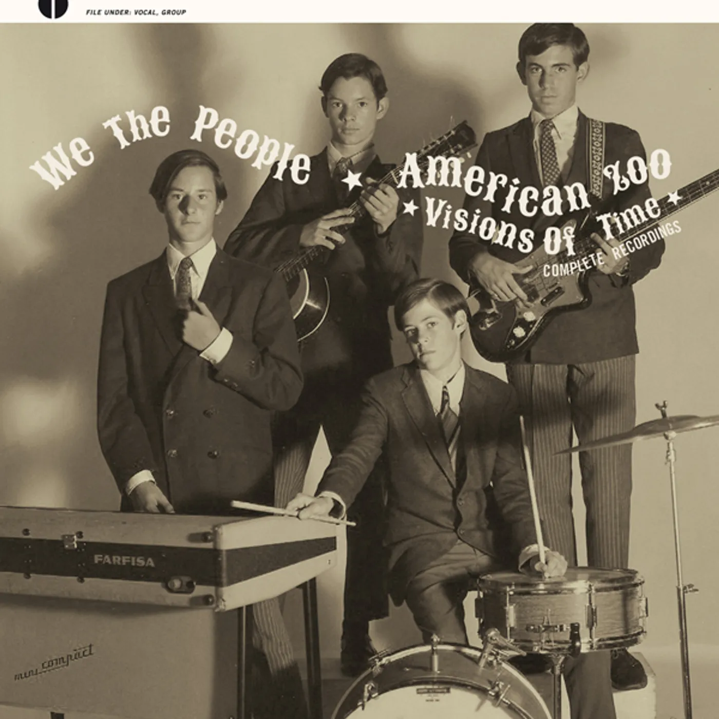 WE THE PEOPLE & AMERICAN ZOO VISIONS OF TIME: COMPLETE RECORDINGS CD