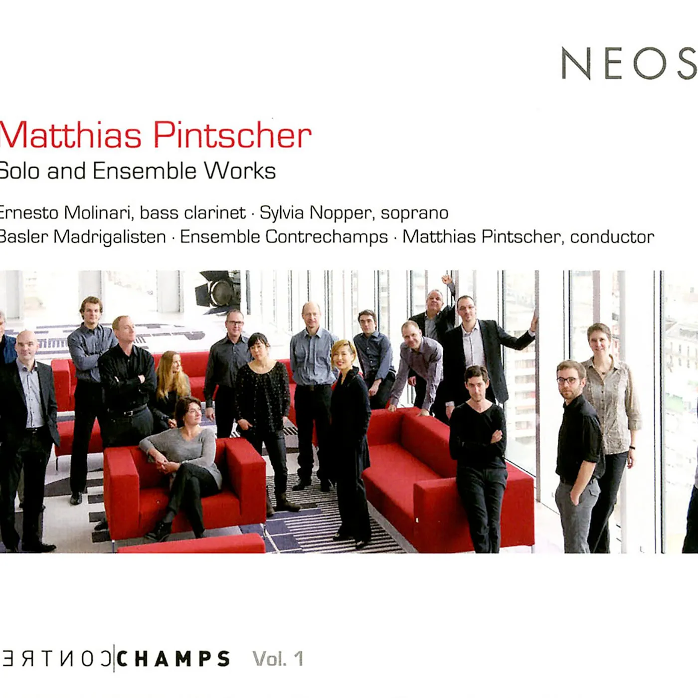 Ensemble Contrechamps PINTSCHER: SOLO & ENSEMBLE WOR CD