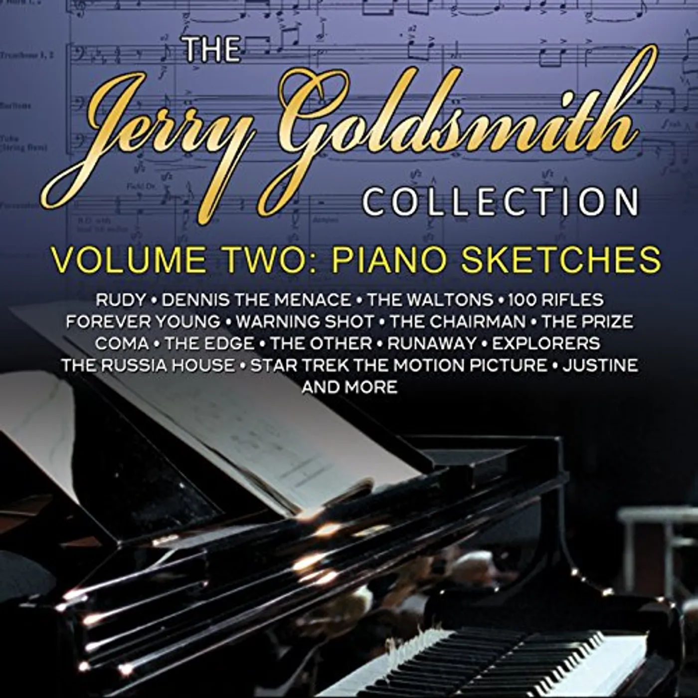 Jerry Goldsmith COLLECTION 2: PIANO SKETCHES CD