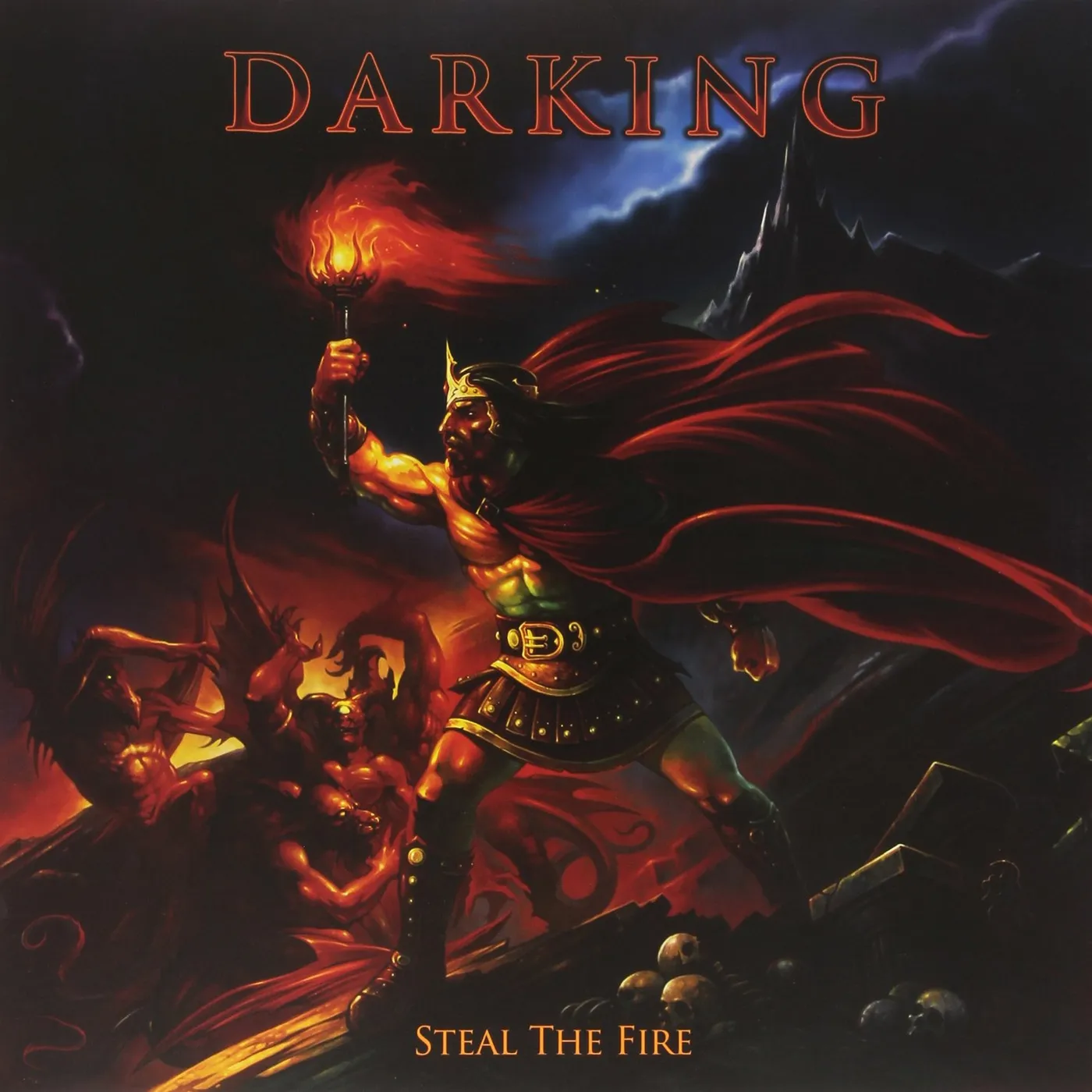 Darking Steal the Fire Vinyl Record