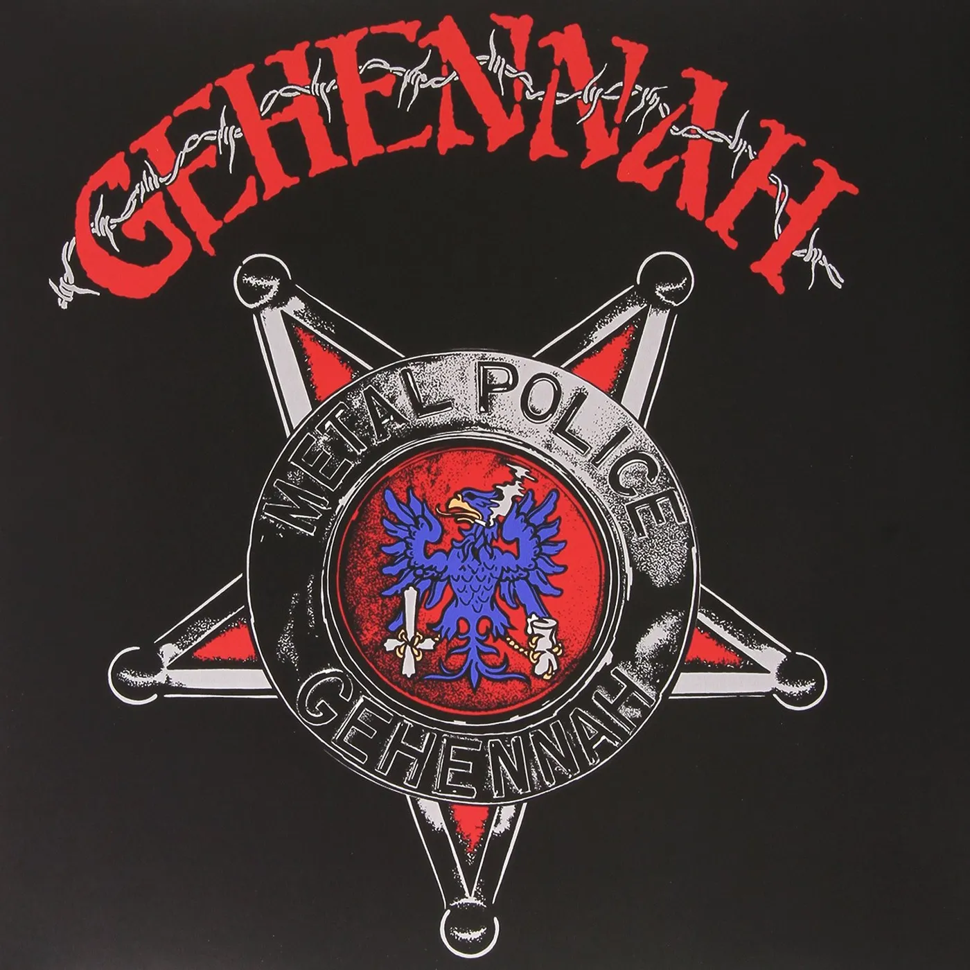 Gehennah Metal Police Vinyl Record