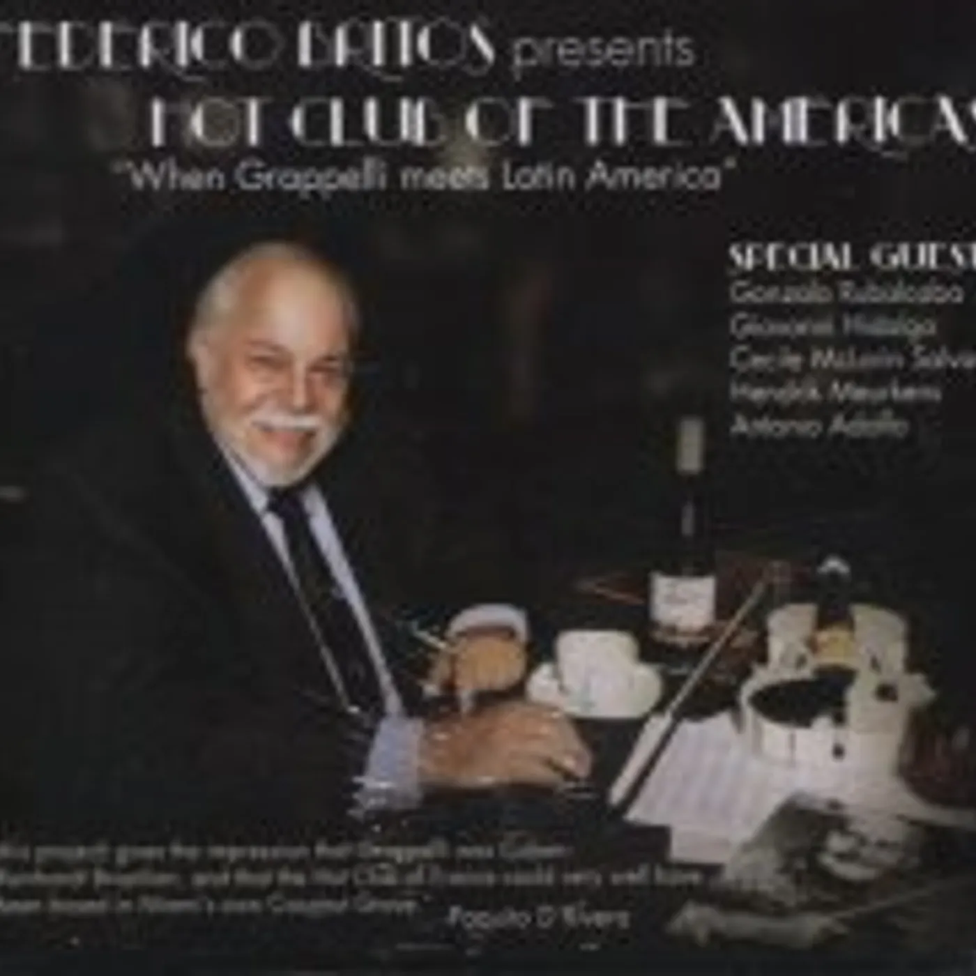 FEDERICO BRITOS PRESENTS HOT CLUB OF THE AMERICAS CD