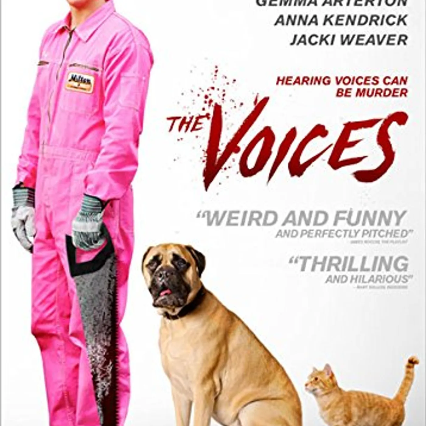 The Voices DVD