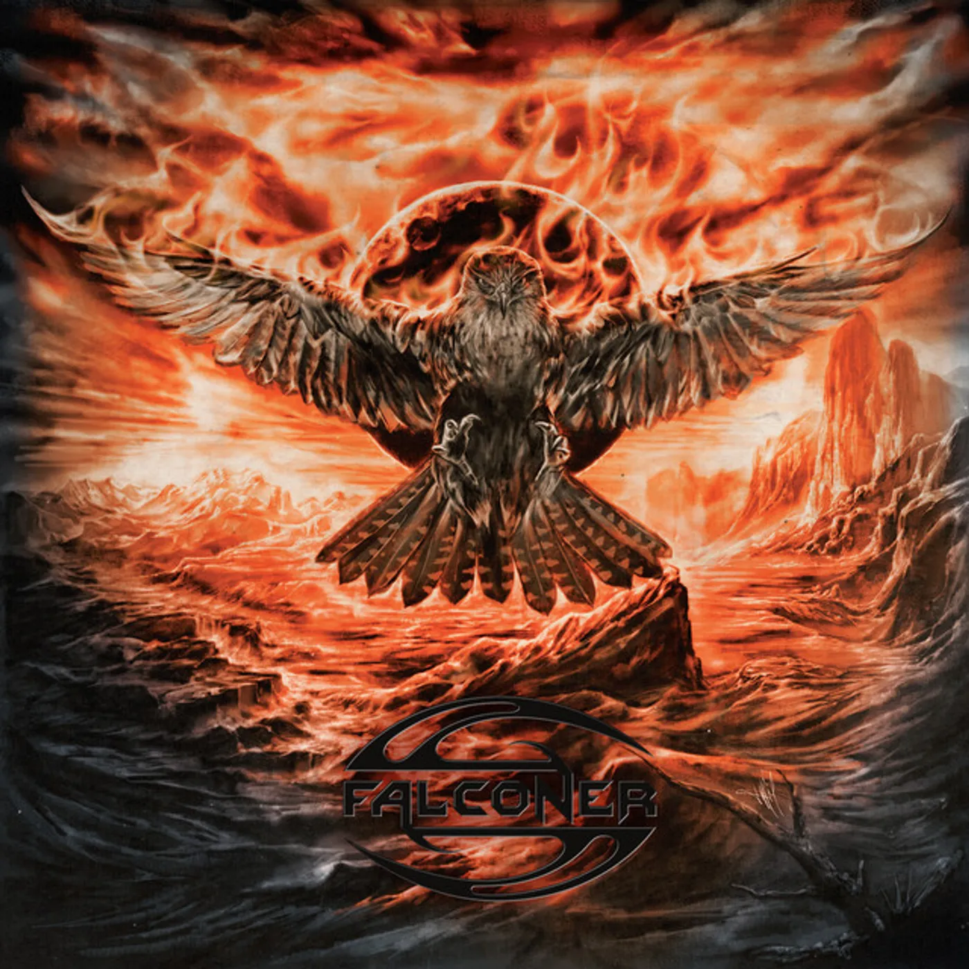 Falconer Black Moon Rising Vinyl Record