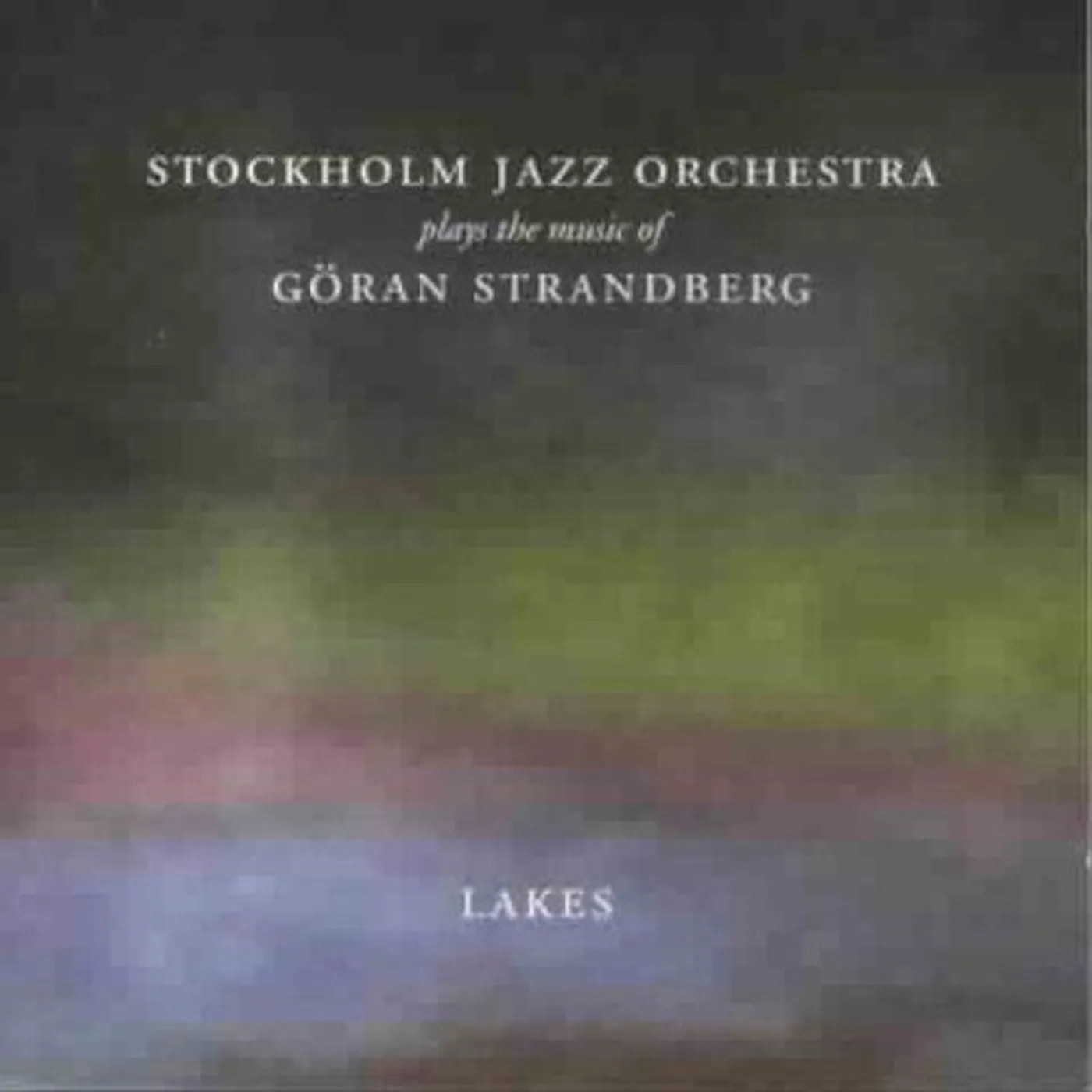 Stockholm Jazz Orchestra LAKES CD