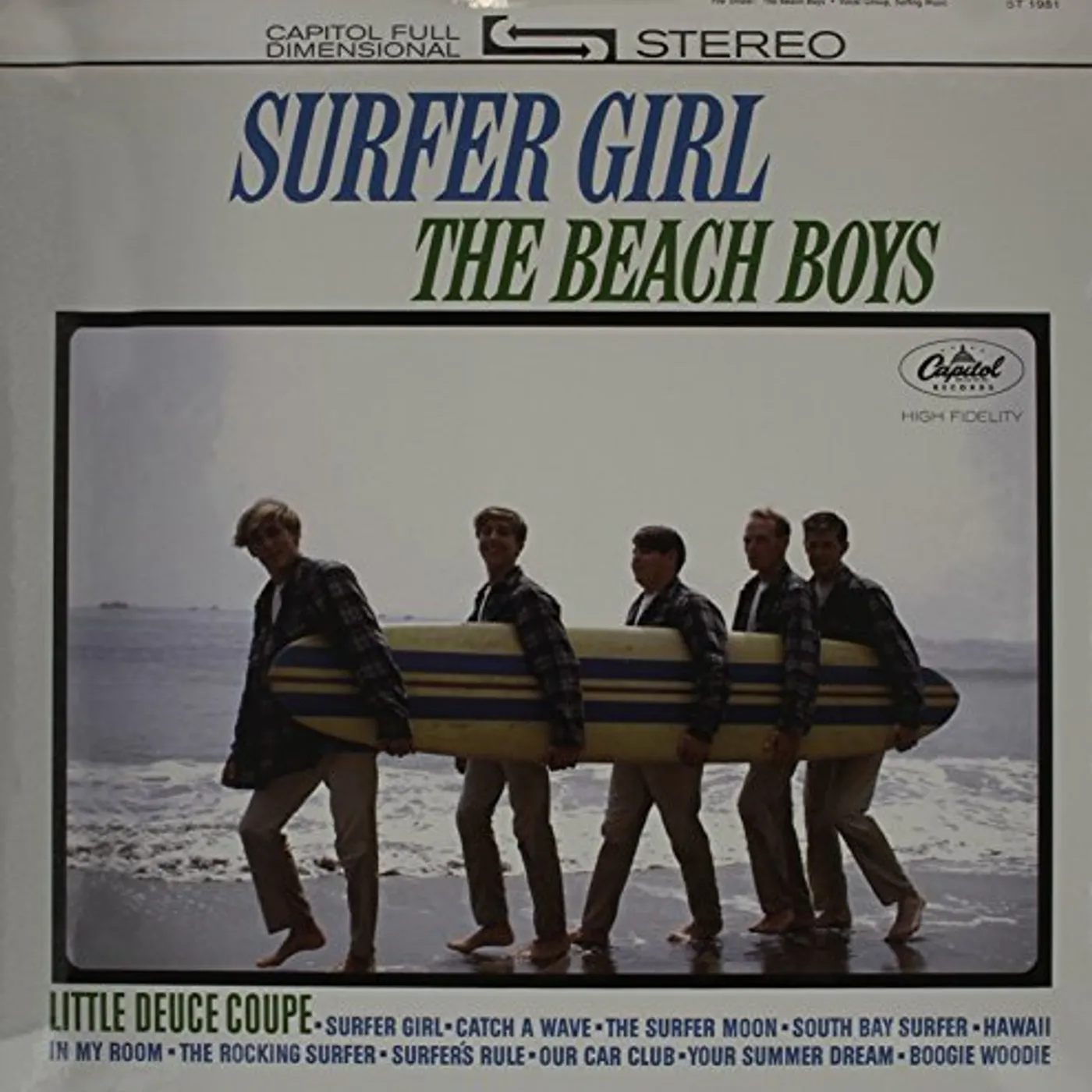The Beach Boys Surfer Girl Vinyl Record