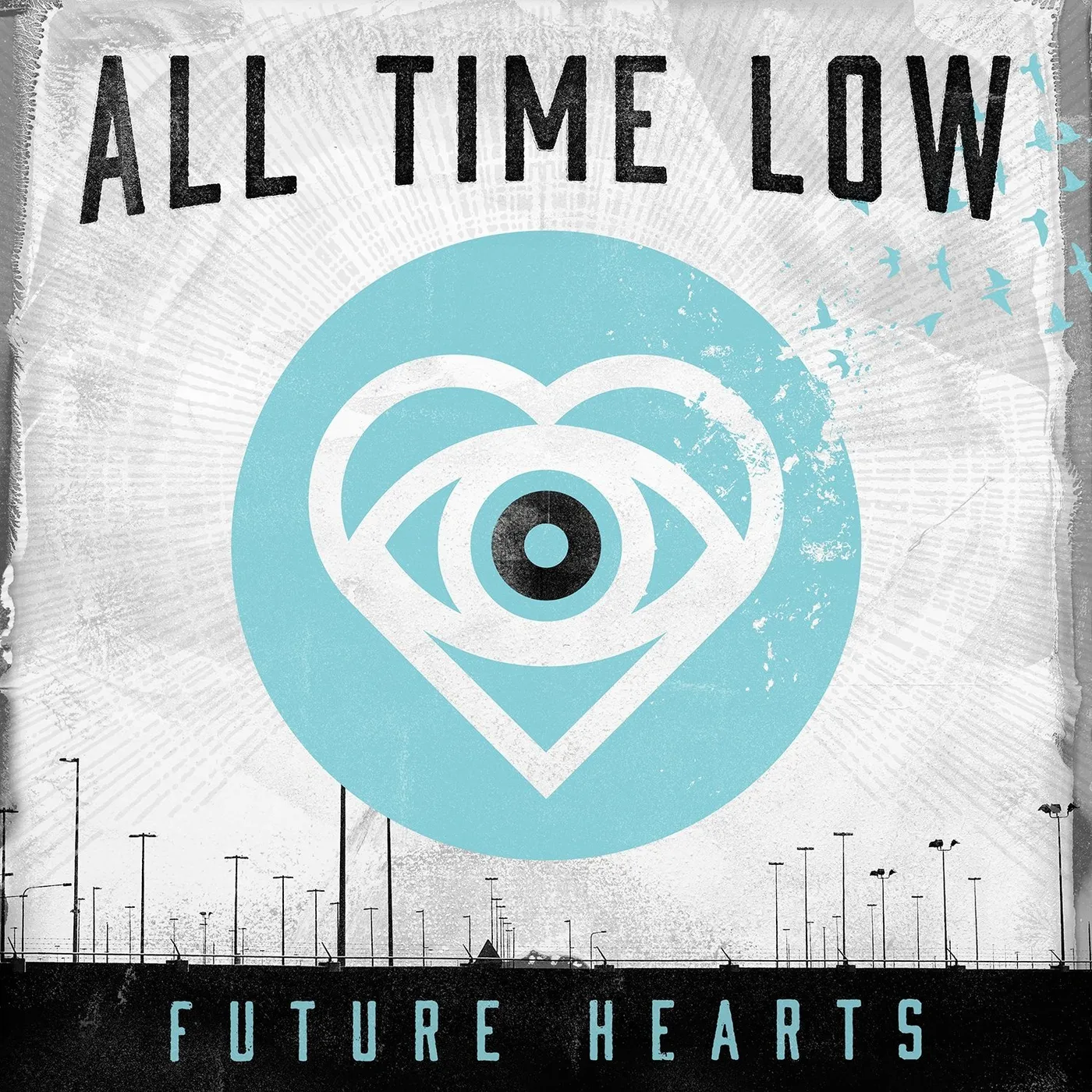 All Time Low FUTURE HEARTS - LIGHT BLUE Vinyl Record - Blue Vinyl, Colored Vinyl
