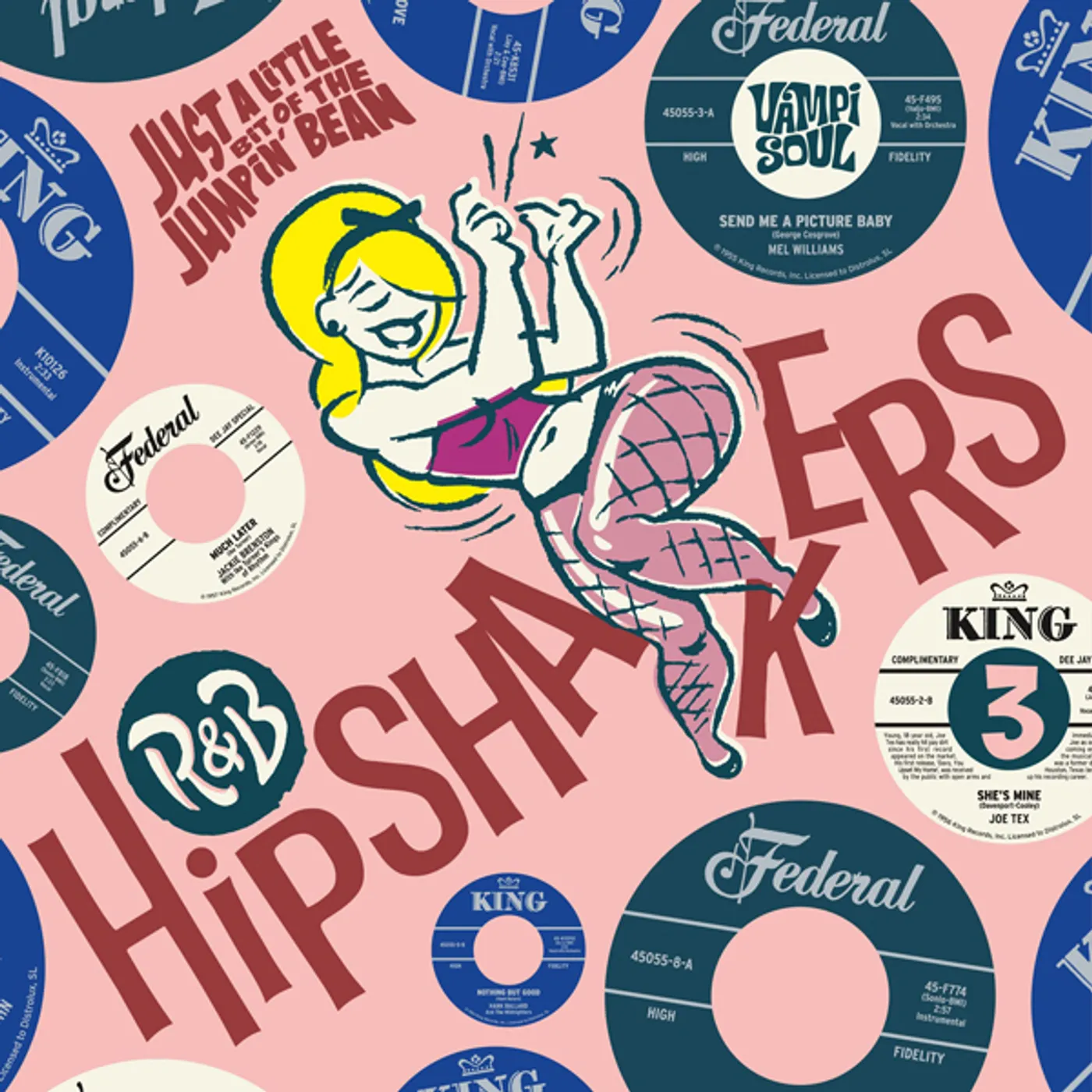 R&B HIPSHAKERS VOL. 3: JUST A LITTLE BIT OF / VAR Vinyl Record