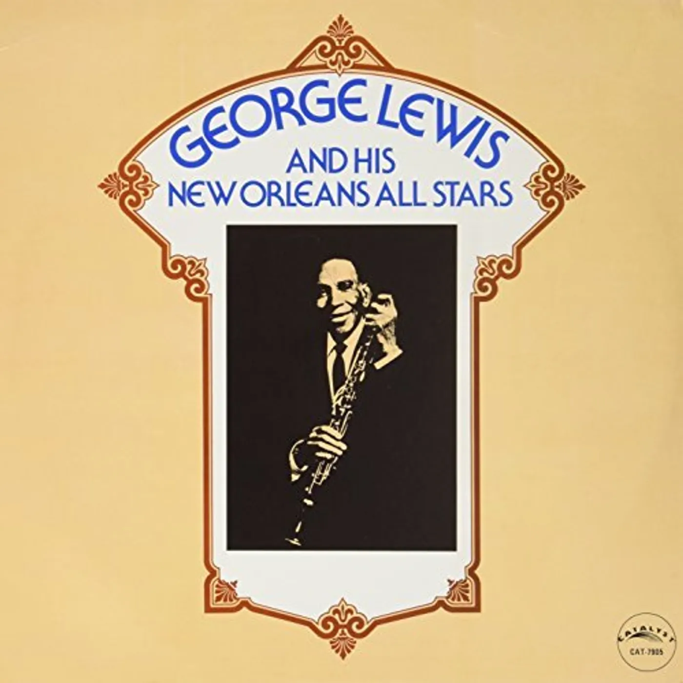 George Lewis HIS NEW ORLEANS ALL STARS Vinyl Record