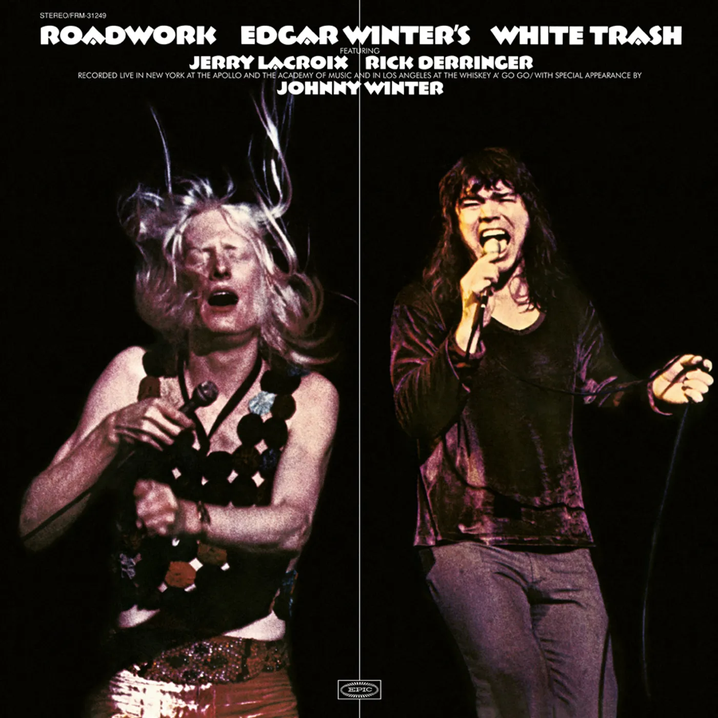 Edgar Winter's White Trash Roadwork Vinyl Record
