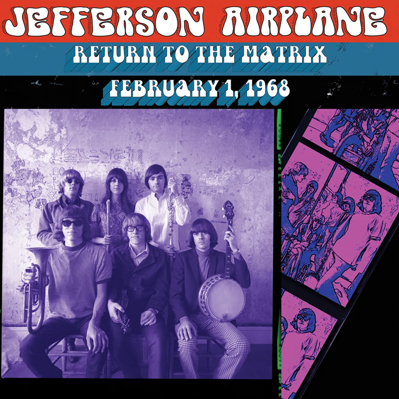Jefferson Airplane RETURN TO THE MATRIX - 2/1/1968 CD