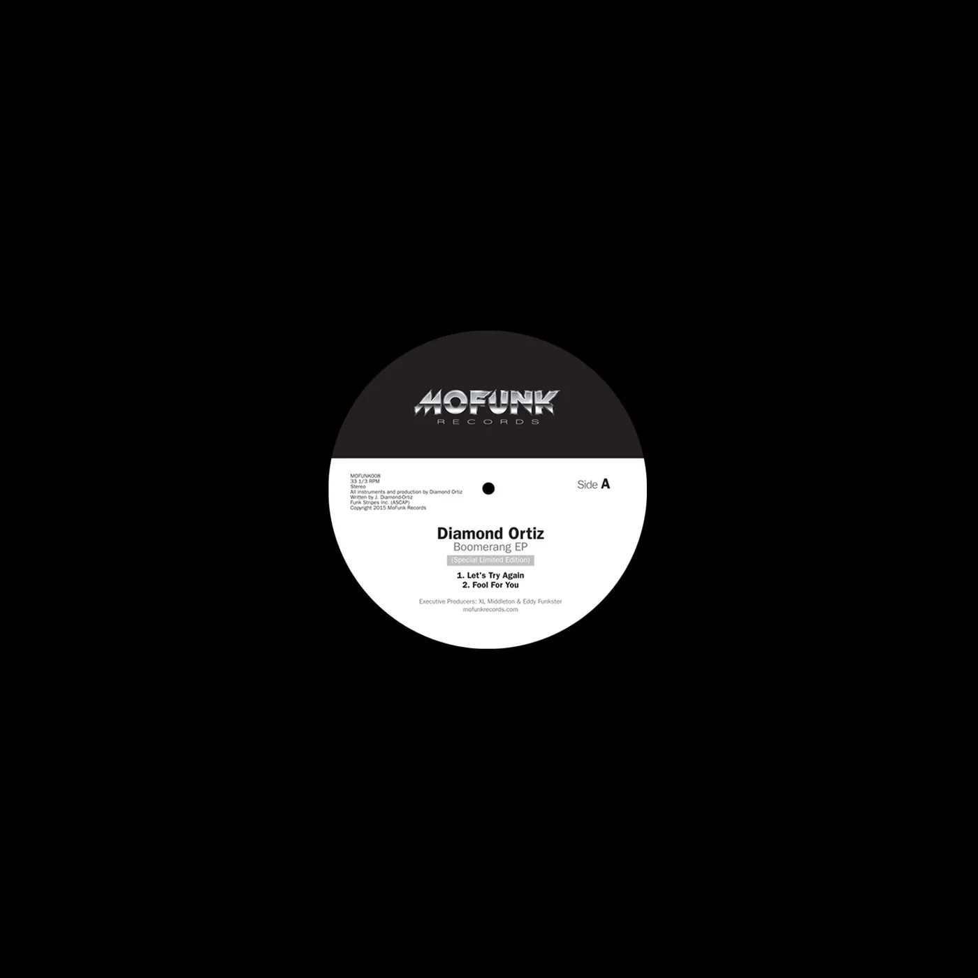 Diamond Ortiz BOOMERANG Vinyl Record