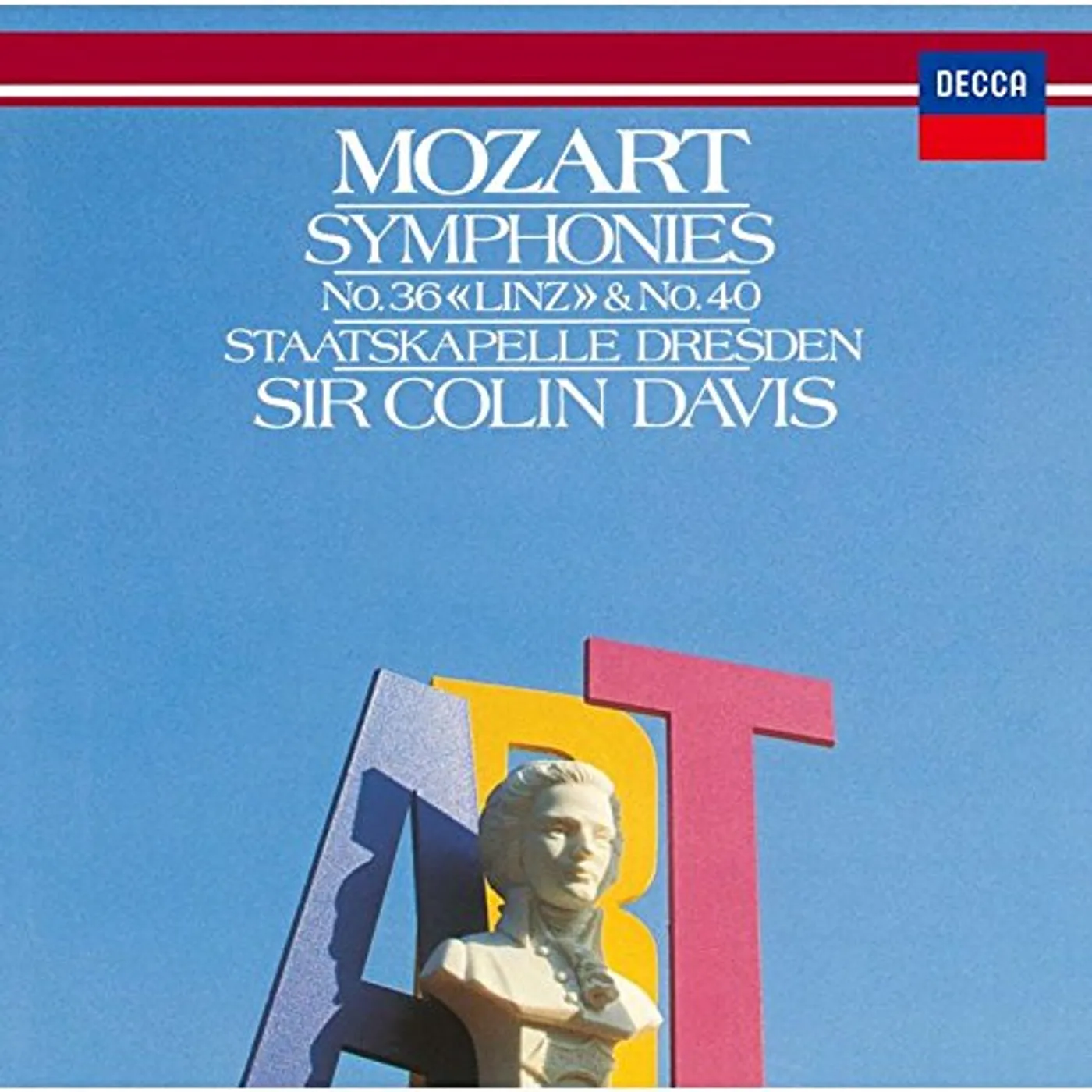 Colin Davis MOZART: SYMPHONIES NO. 36 & NO. 40 CD
