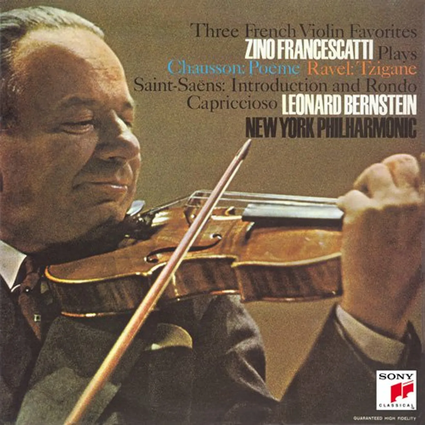 Zino Francescatti CHAUSSON: POEME RAVEL CD