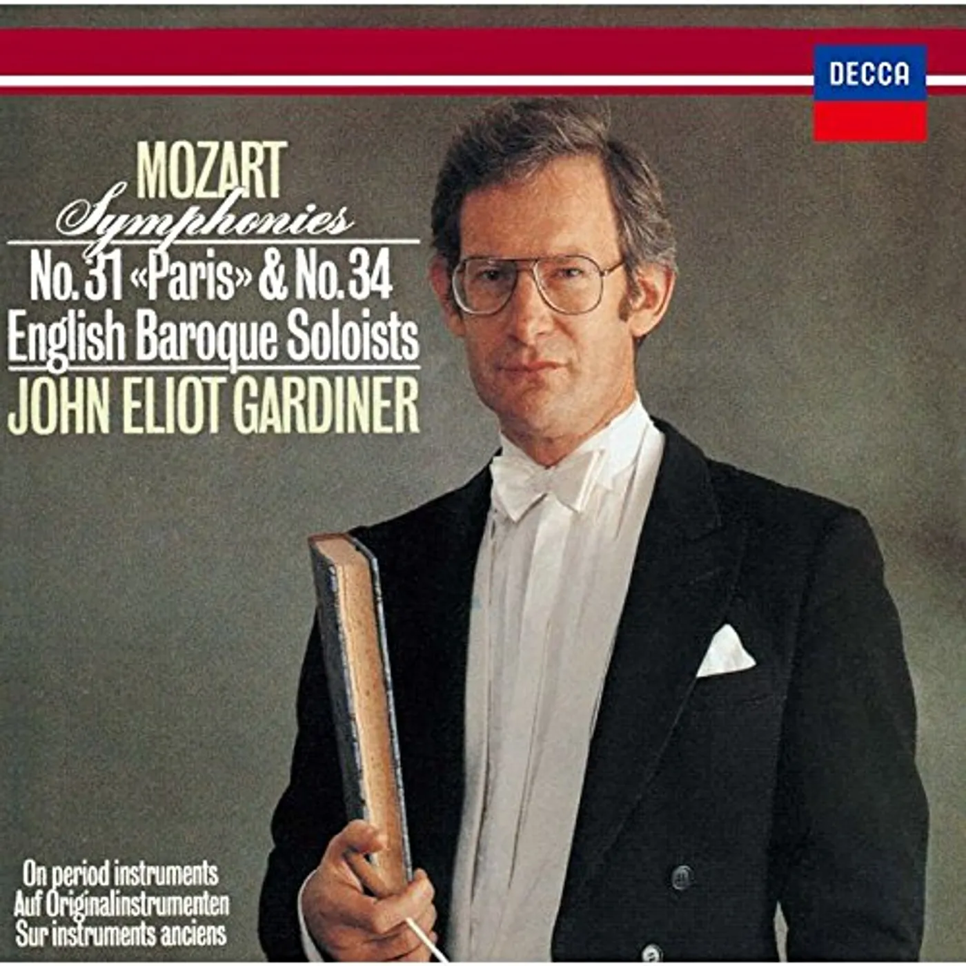 John Eliot Gardiner MOZART: SYMPHONIES NO. 31 & NO. 34 CD