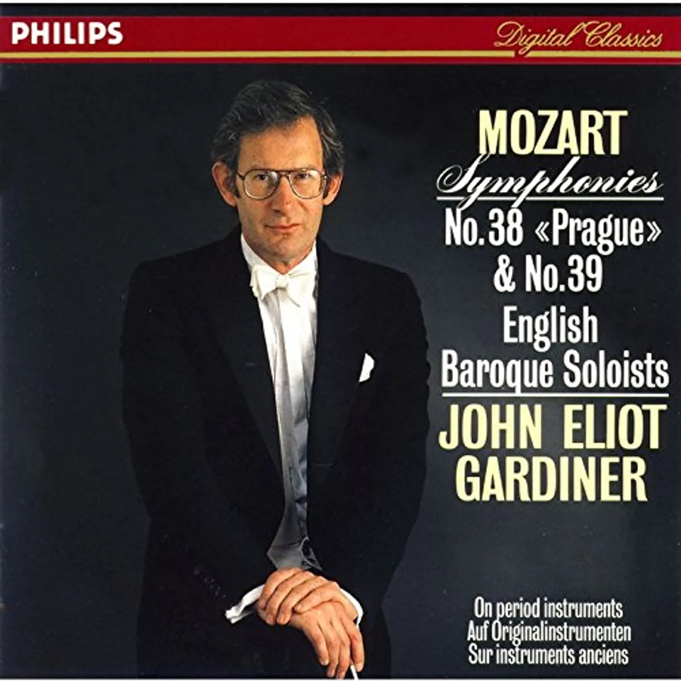 John Eliot Gardiner MOZART: SYMPHONIES NO. 38 & NO. 39 CD