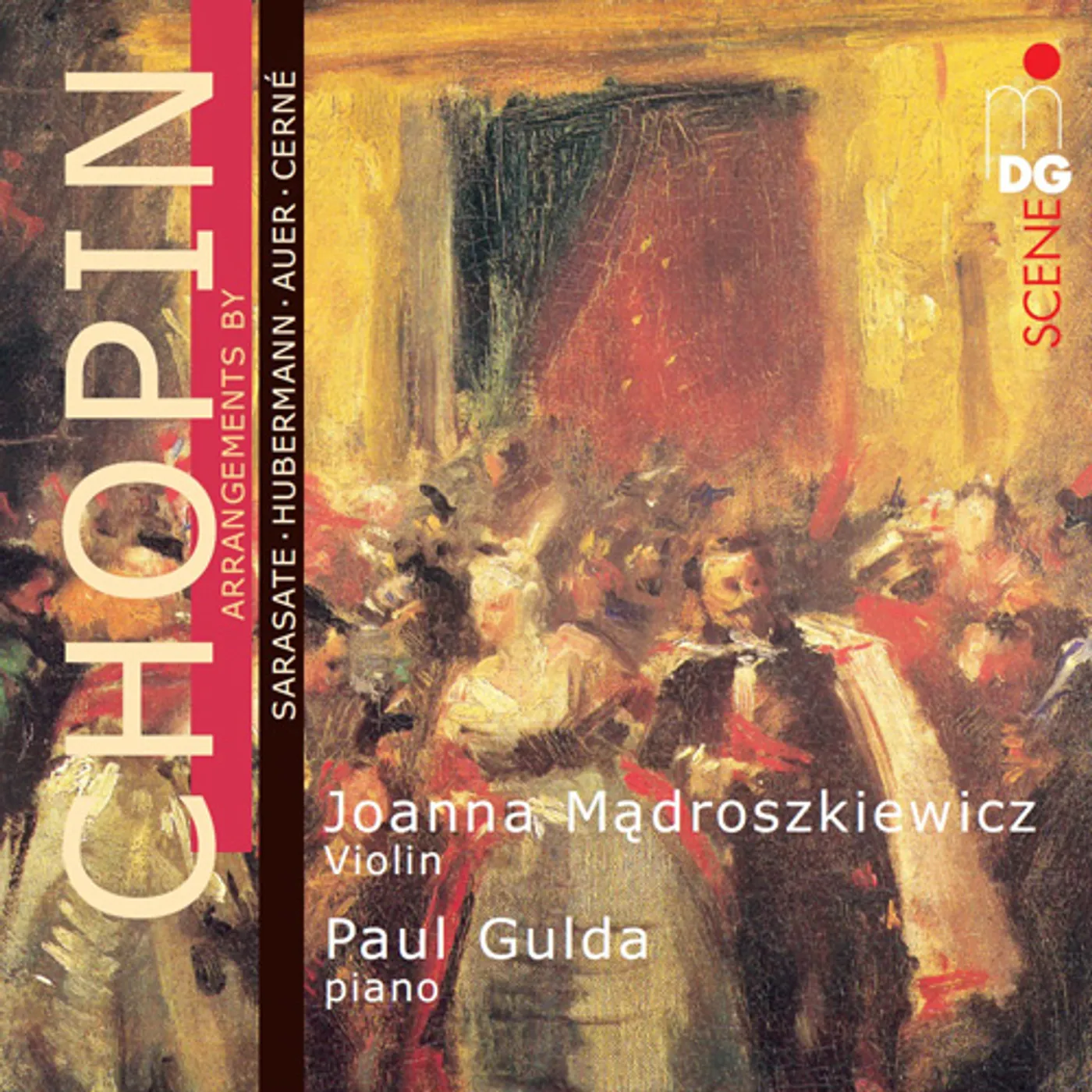 Chopin / Joanna Madroszkiewicz / Paul Gulda ARRANGEMENTS BY SARASATE HUBERMAN AUER & CERNE Vinyl Record