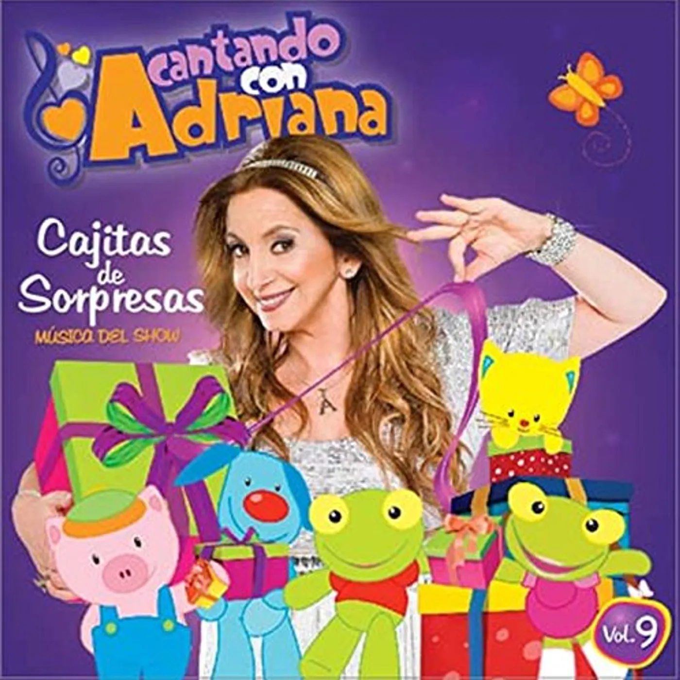 Adriana CAJITAS DE SORPRESAS VOL. 9 CD